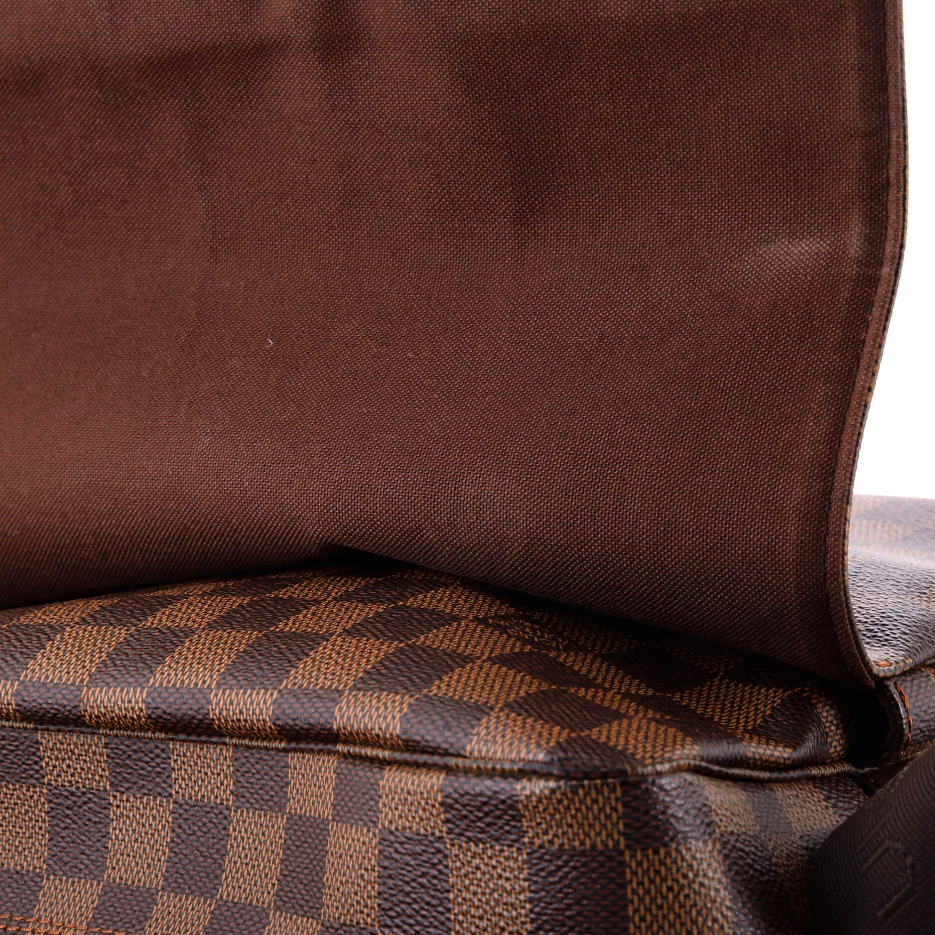 Pre-Loved Louis Vuitton Naviglio Handbag Damier - Image 7