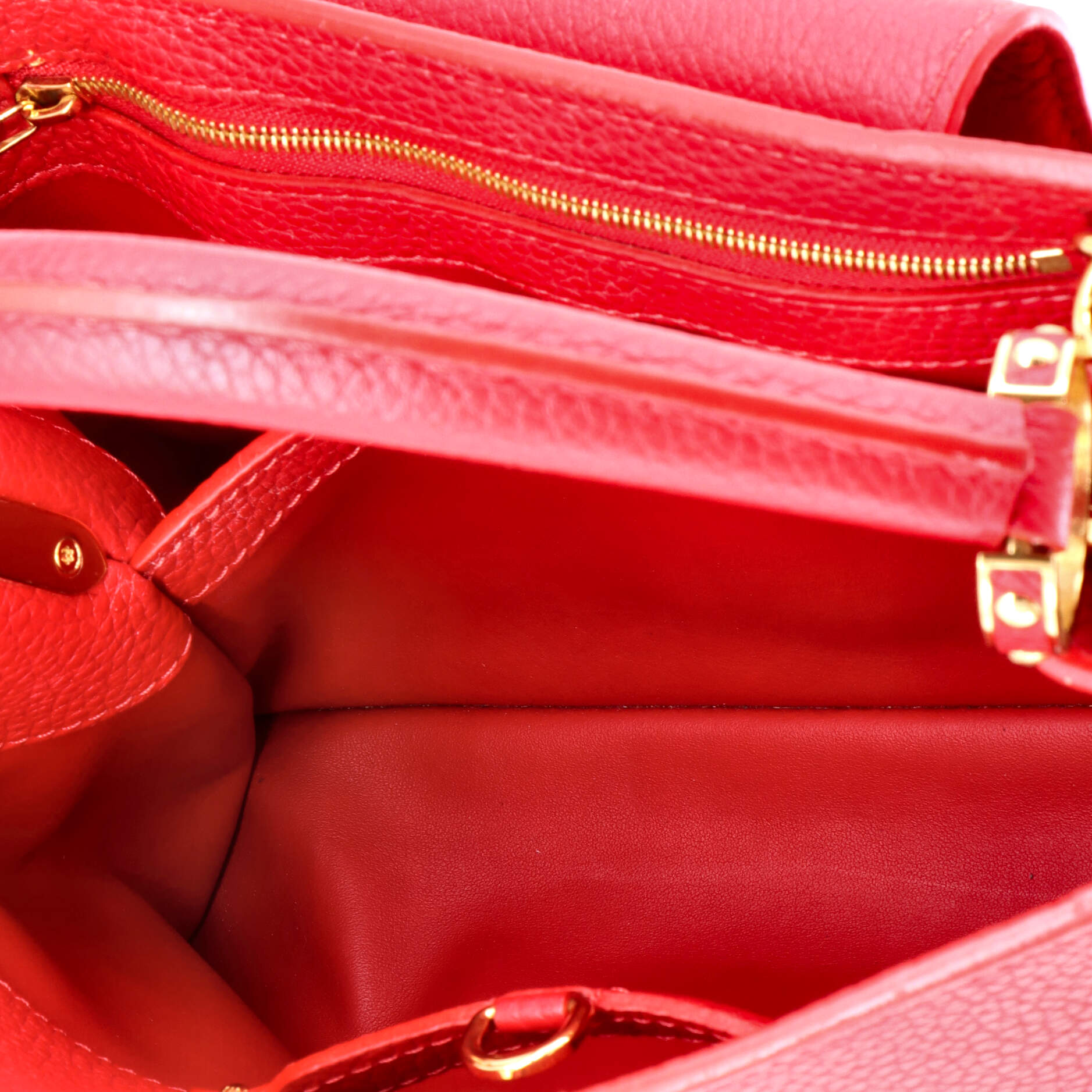 Pre-Loved Louis Vuitton Capucines Bag Leather BB - Image 5