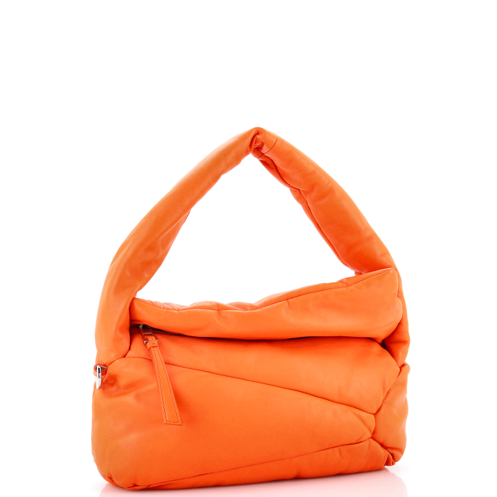 Pre-Loved Loewe Puffer Puzzle Hobo Leather - Image 2