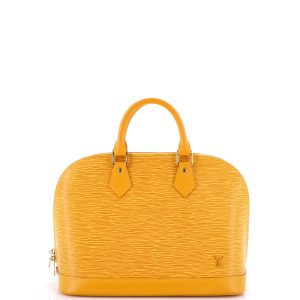 Pre-Loved Louis Vuitton Vintage Alma Handbag Epi Leather PM