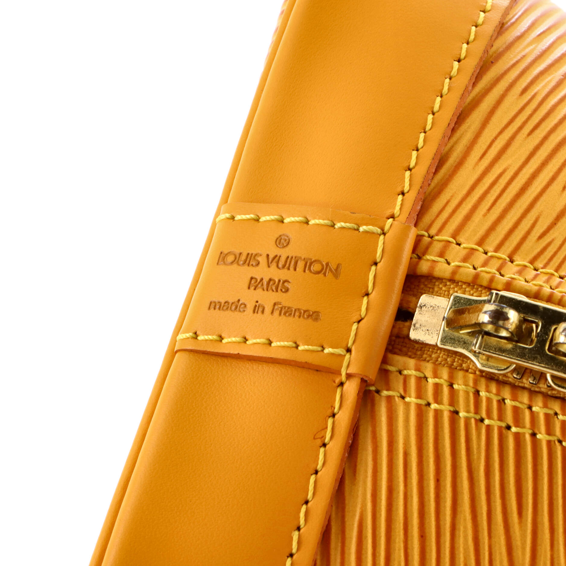 Pre-Loved Louis Vuitton Vintage Alma Handbag Epi Leather PM - Image 6