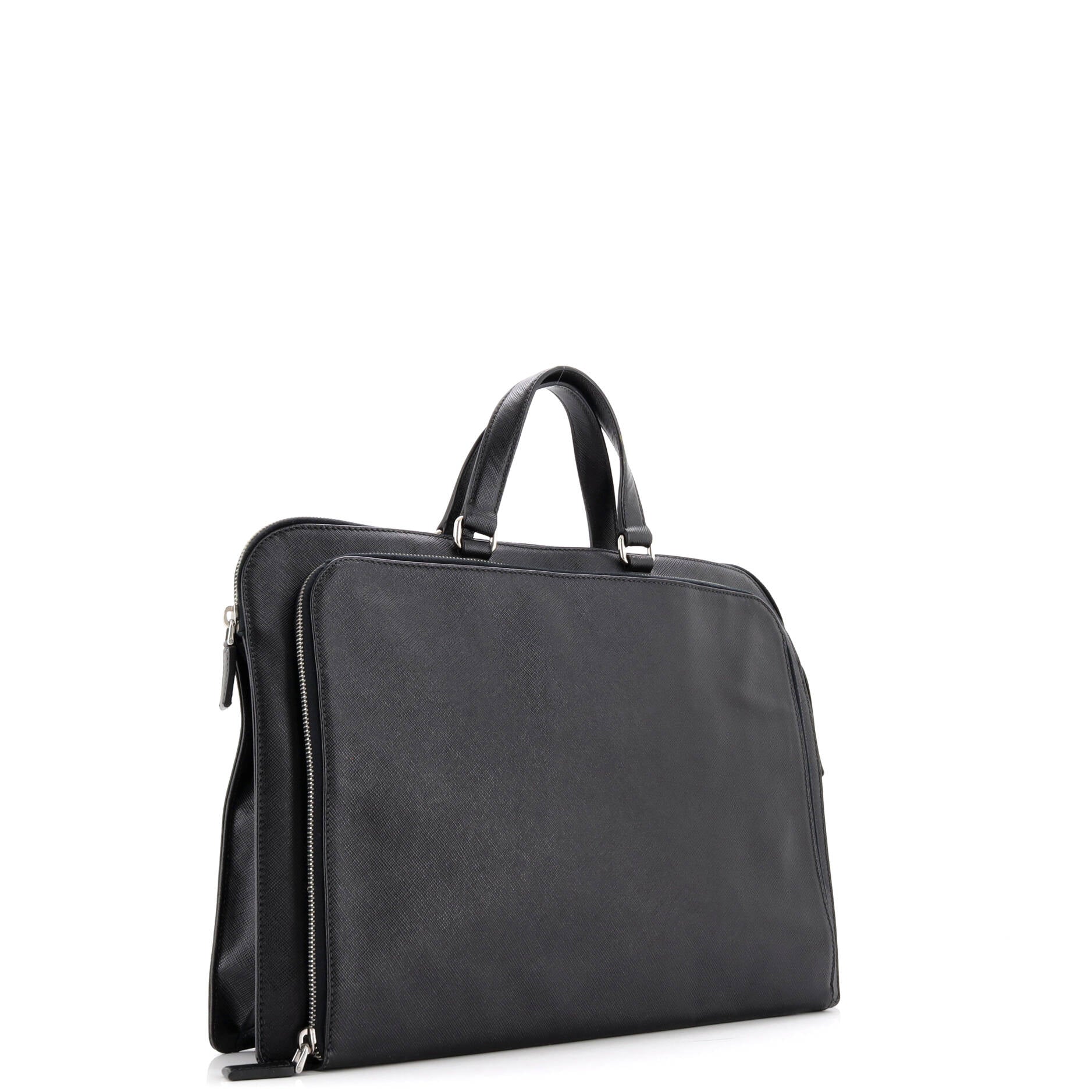 Pre-Loved Prada Travel Briefcase Saffiano Leather - Image 2
