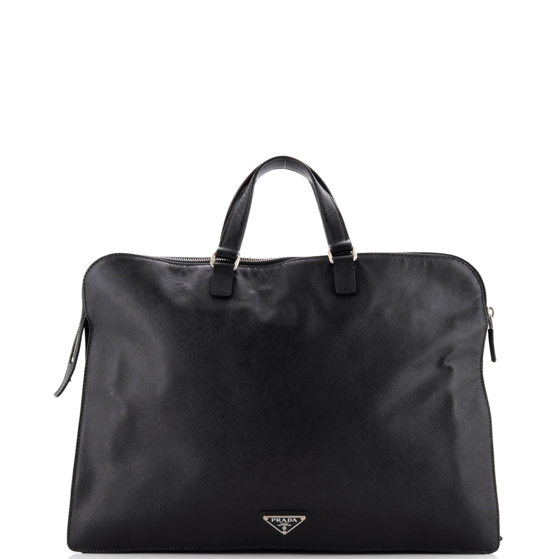 Pre-Loved Prada Travel Briefcase Saffiano Leather - Image 3