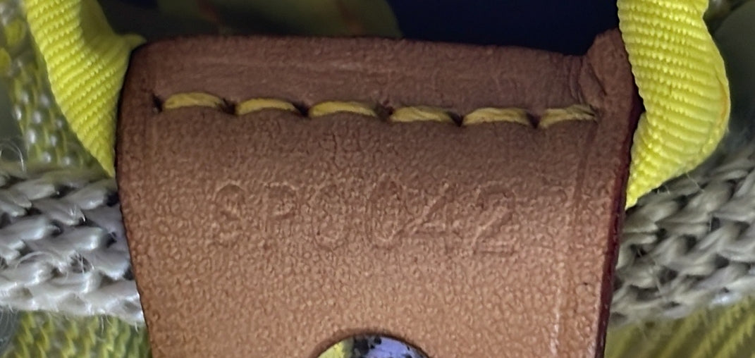 Pre-Loved Louis Vuitton Cup Volunteer Bag Damier Geant Canvas - Image 8