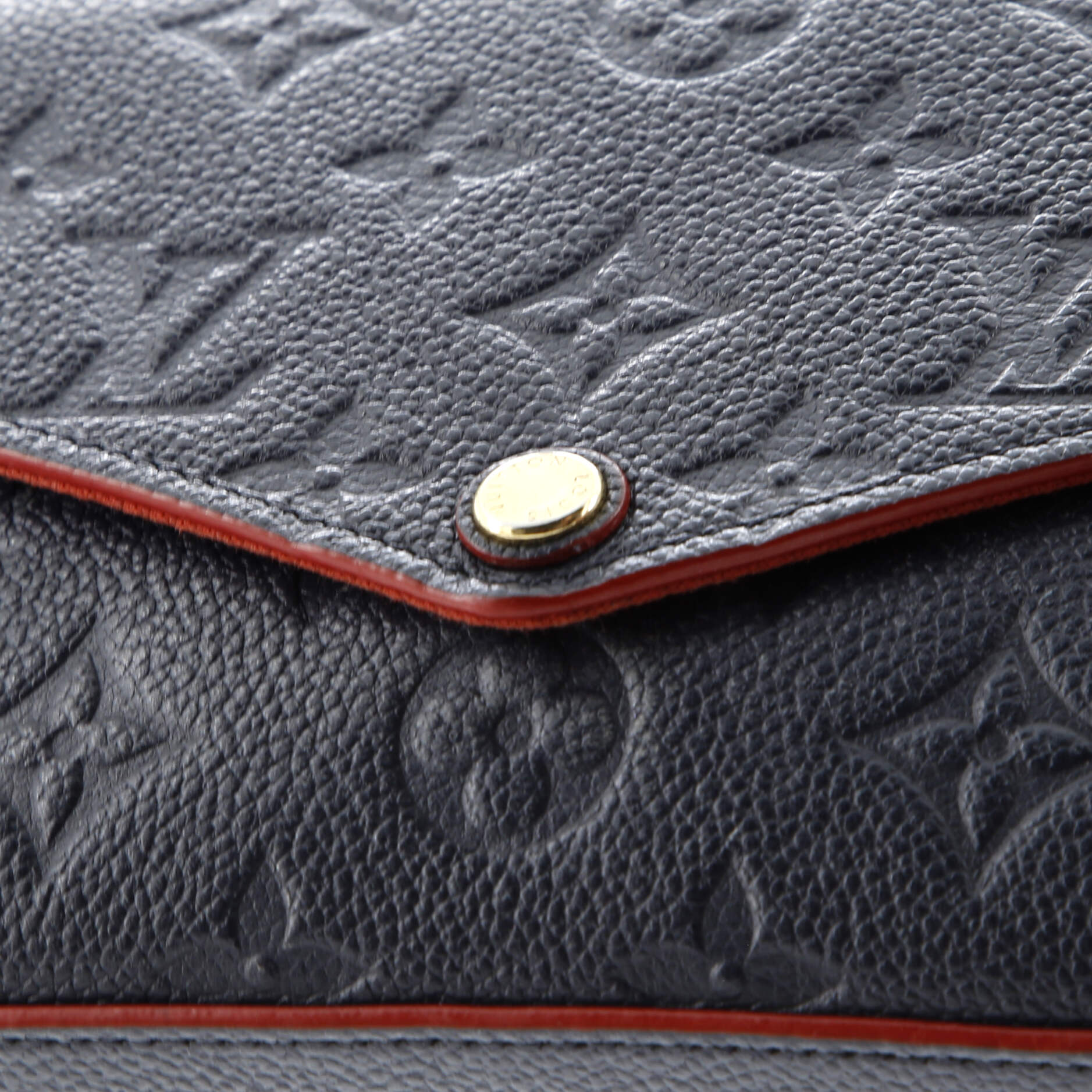 Pre-Loved Louis Vuitton Felicie Pochette Monogram Empreinte Leather - Image 6