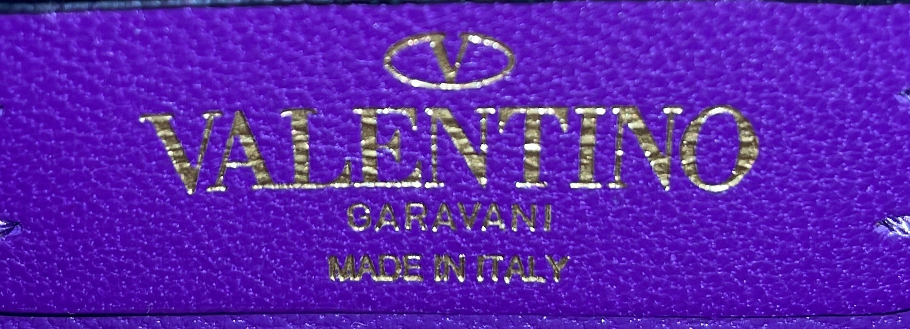 Pre-Loved Valentino Roman Stud Flap Bag Embellished Suede Medium - Image 7