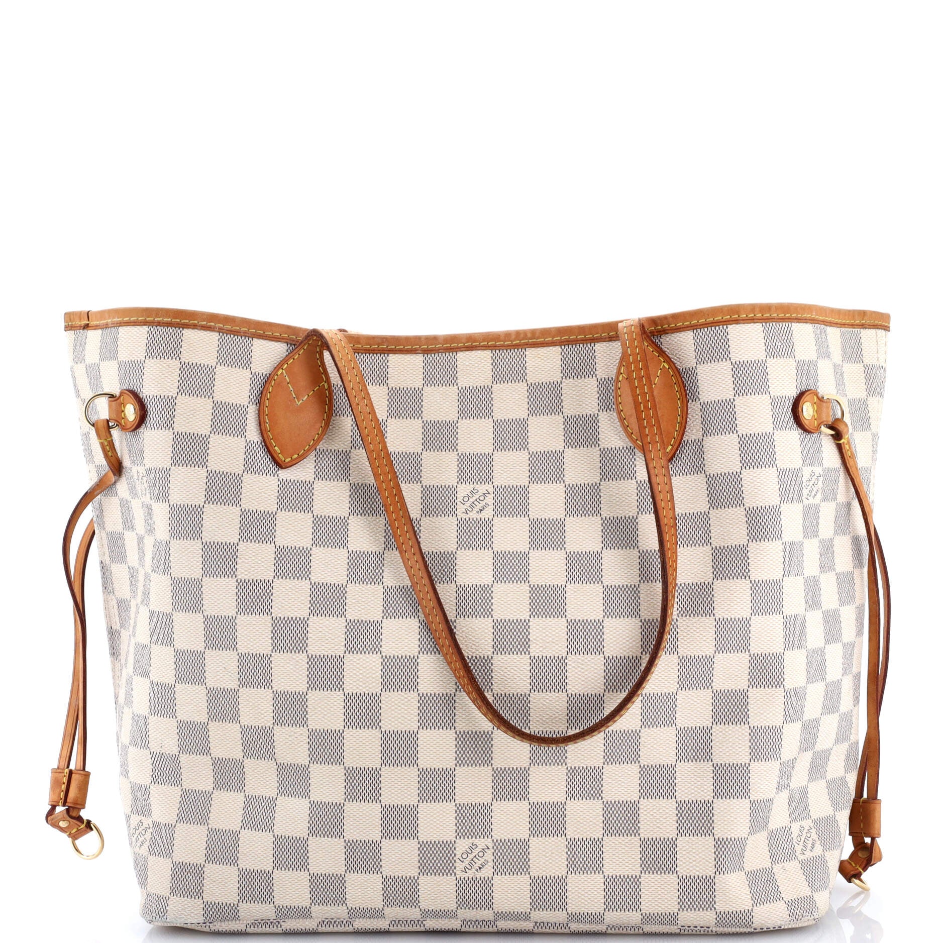 Pre-Loved Louis Vuitton Neverfull NM Tote Damier MM