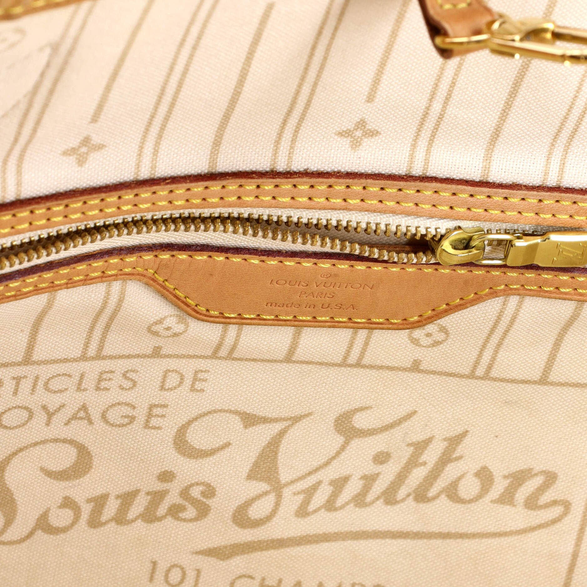 Pre-Loved Louis Vuitton Neverfull NM Tote Damier MM - Image 8