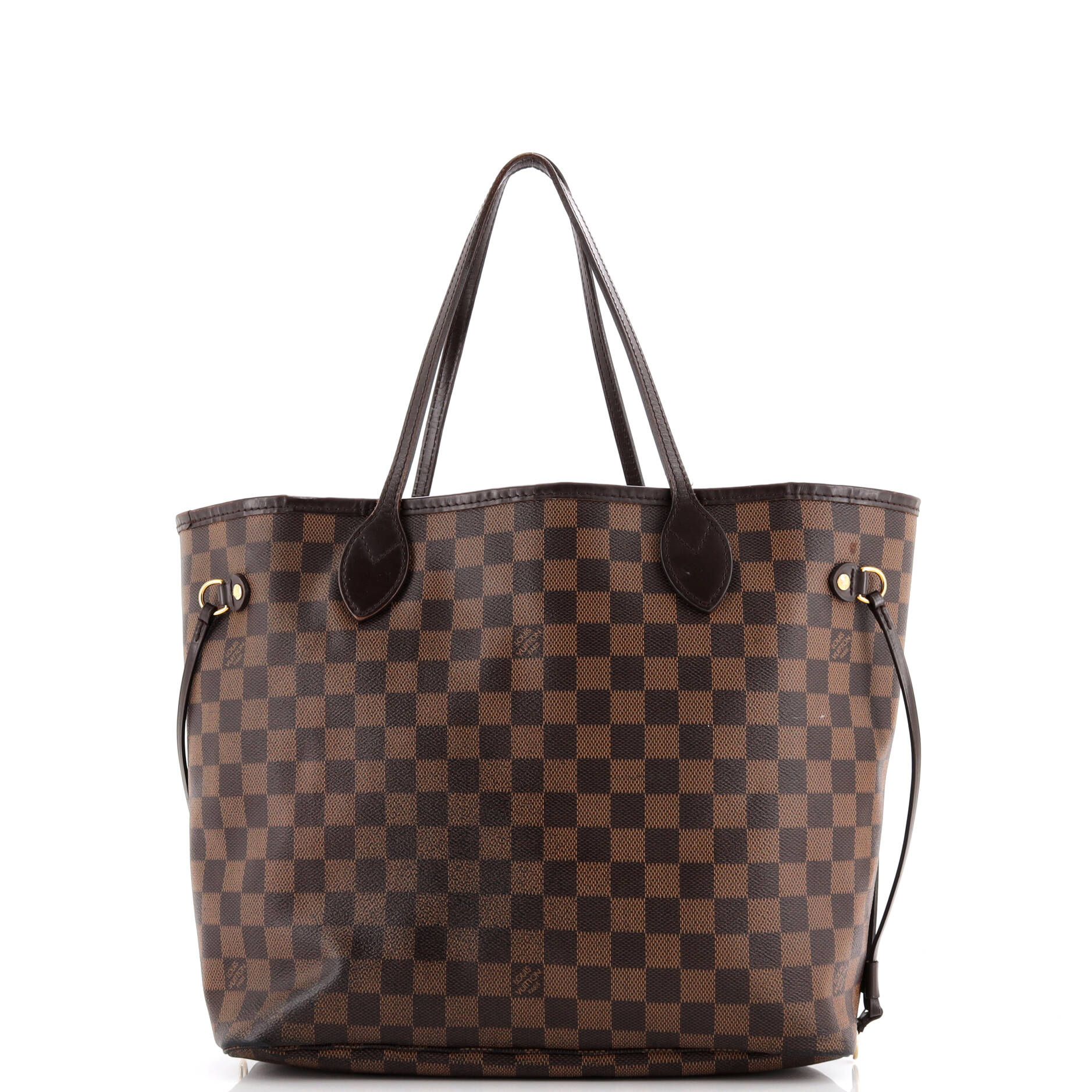Pre-Loved Louis Vuitton Neverfull NM Tote Damier MM - Image 4