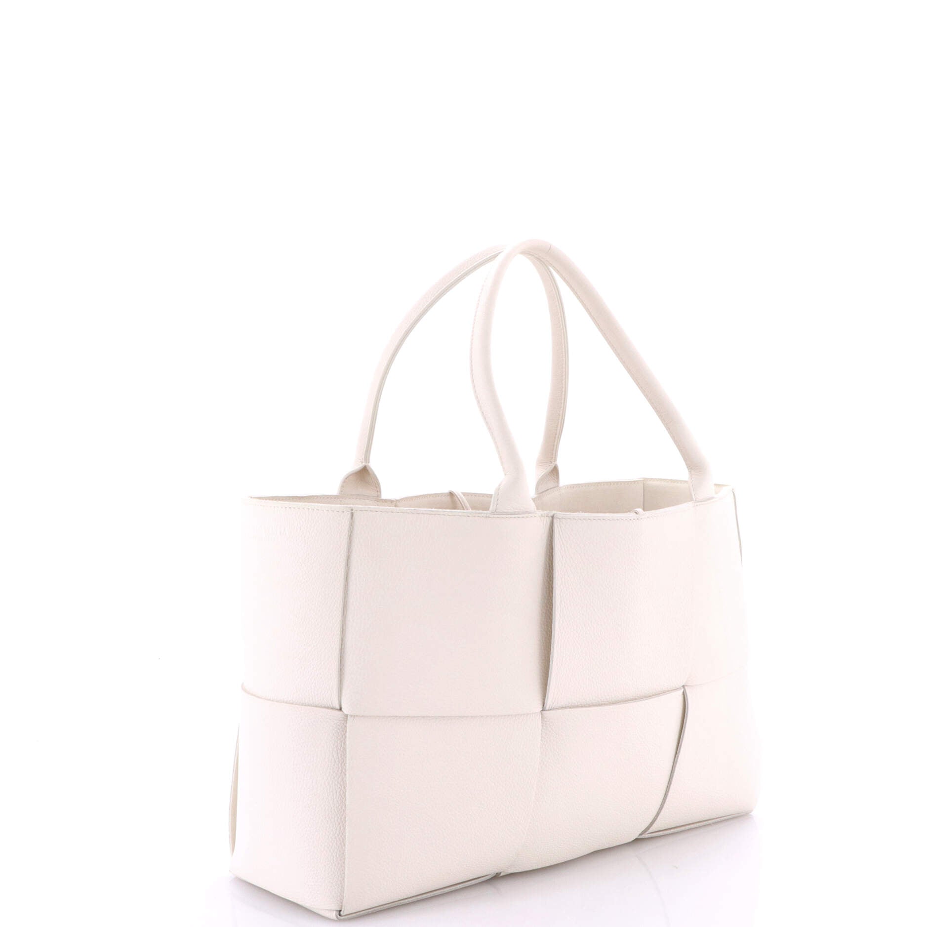 Pre-Loved Bottega Veneta Arco Tote Maxi Intrecciato Leather Medium - Image 3