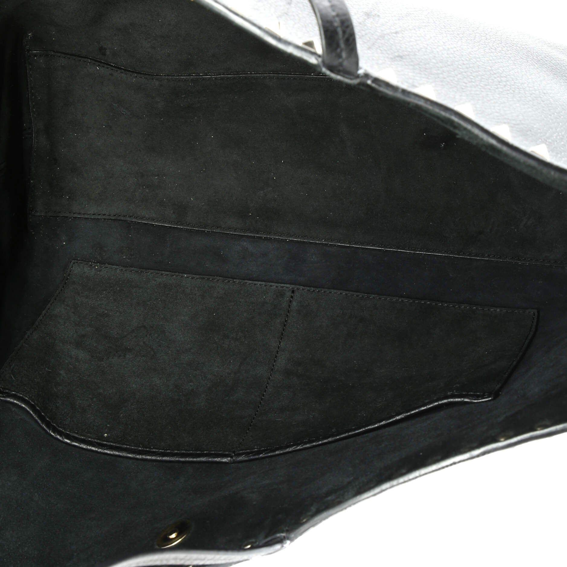 Pre-Loved Valentino Rockstud Shopper Tote Leather Large - Image 10