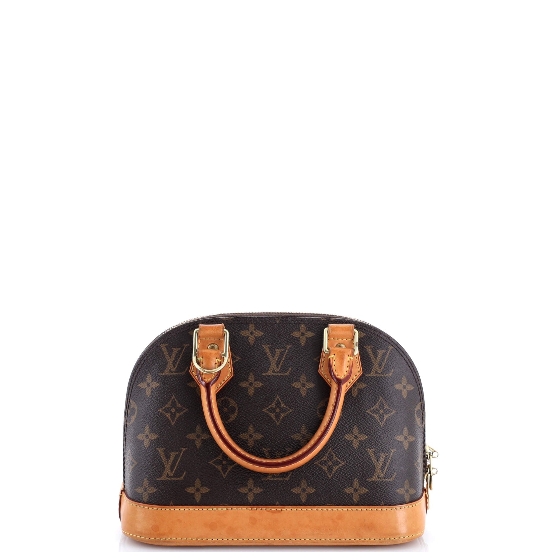 Pre-Loved Louis Vuitton Alma Handbag Monogram Canvas BB - Image 3
