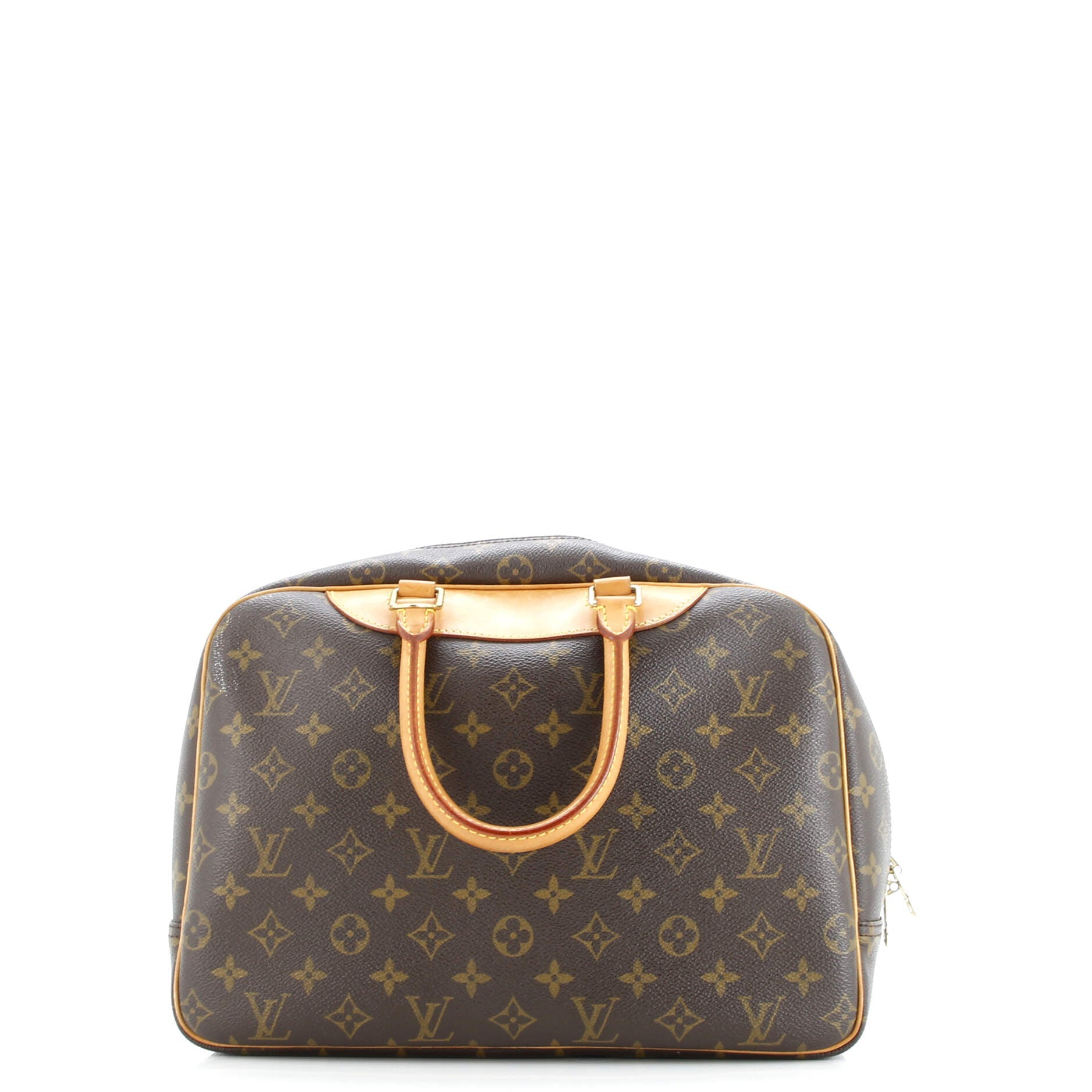Pre-Loved Louis Vuitton Deauville Handbag Monogram Canvas - Image 3