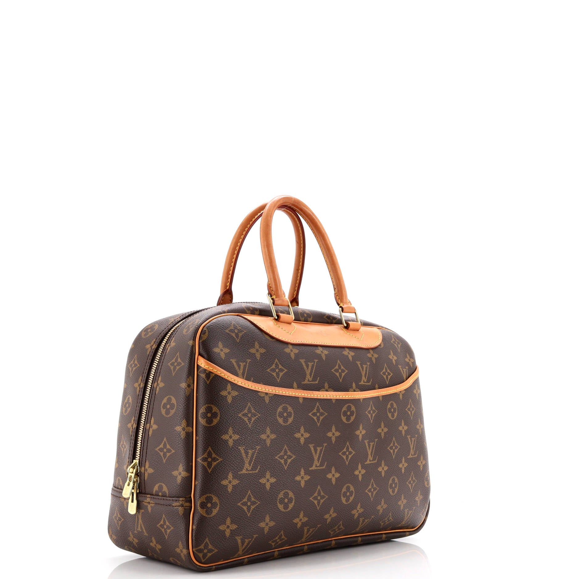 Pre-Loved Louis Vuitton Deauville Handbag Monogram Canvas - Image 2