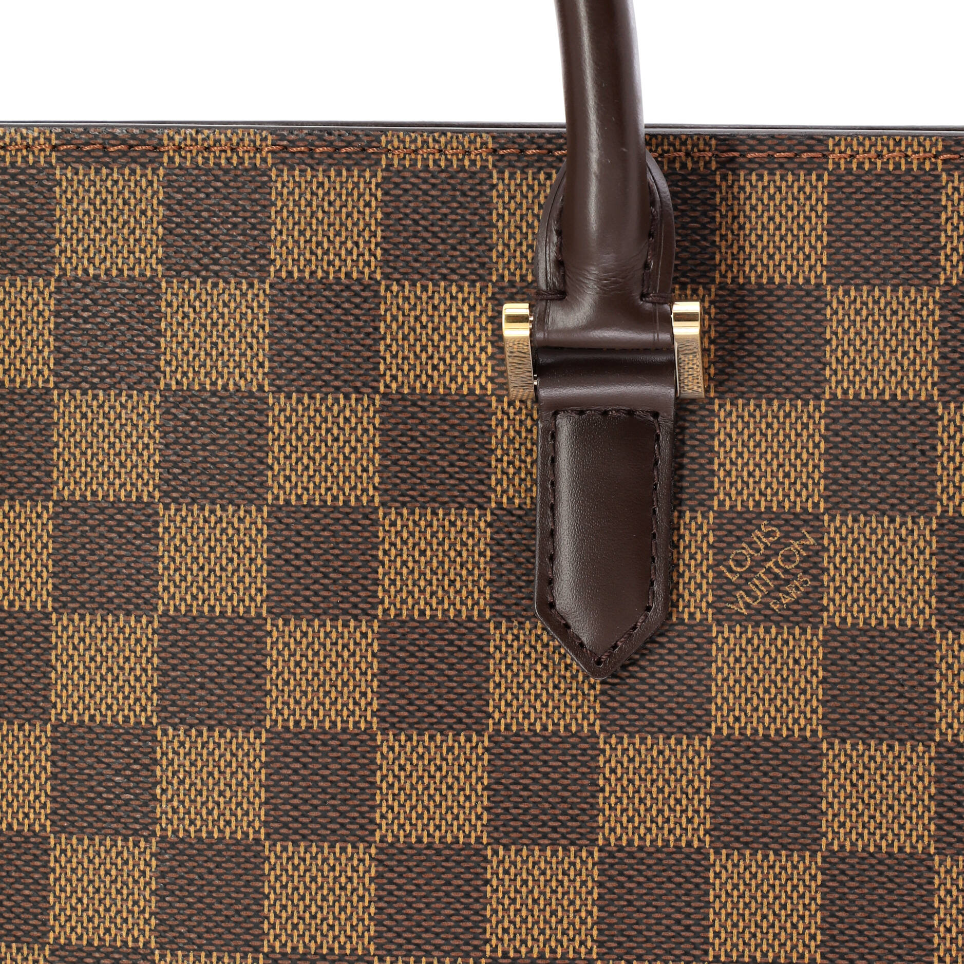 Pre-Loved Louis Vuitton Venice Sac Plat Bag Damier PM - Image 7