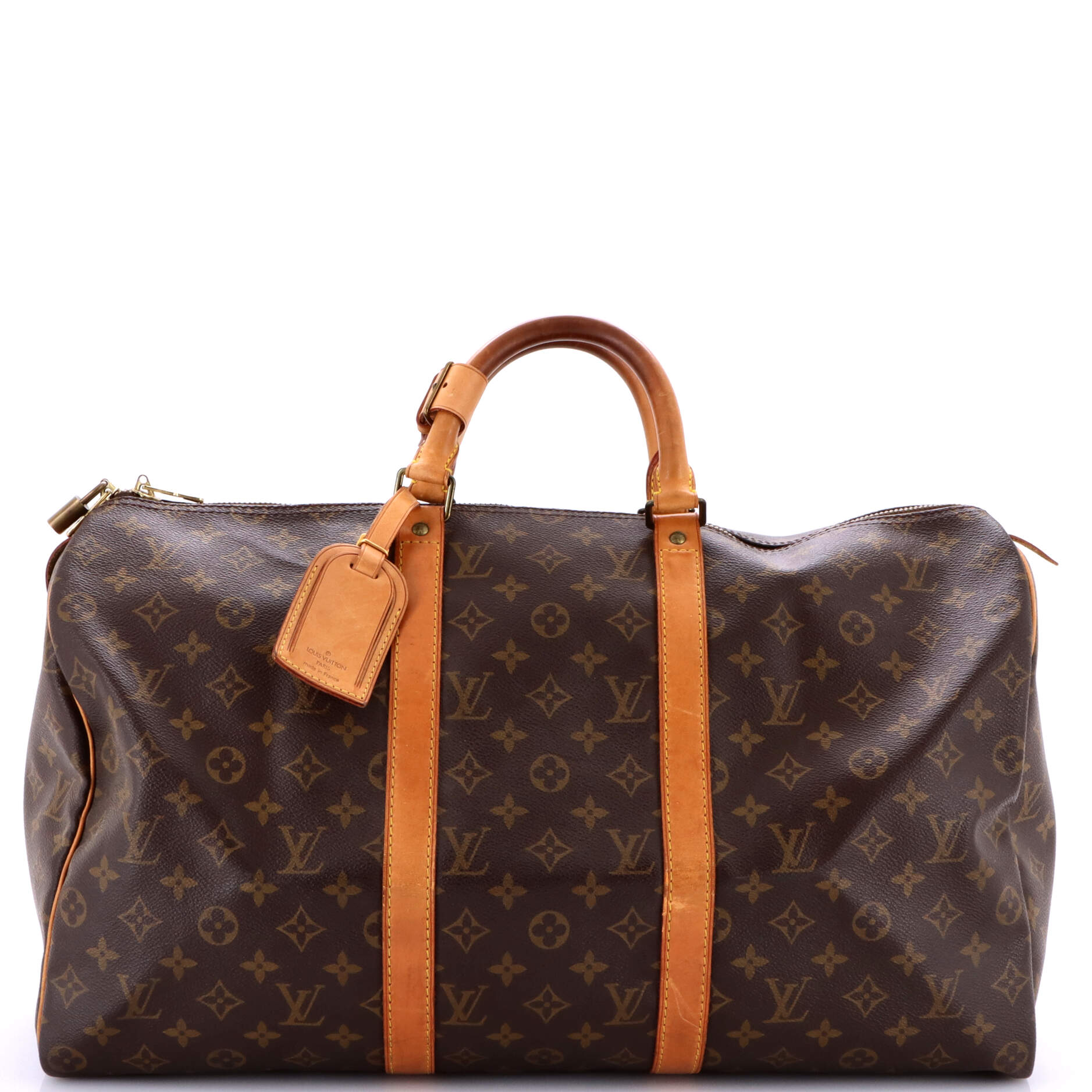 Pre-Loved Louis Vuitton Keepall Bandouliere Bag Monogram Canvas 50