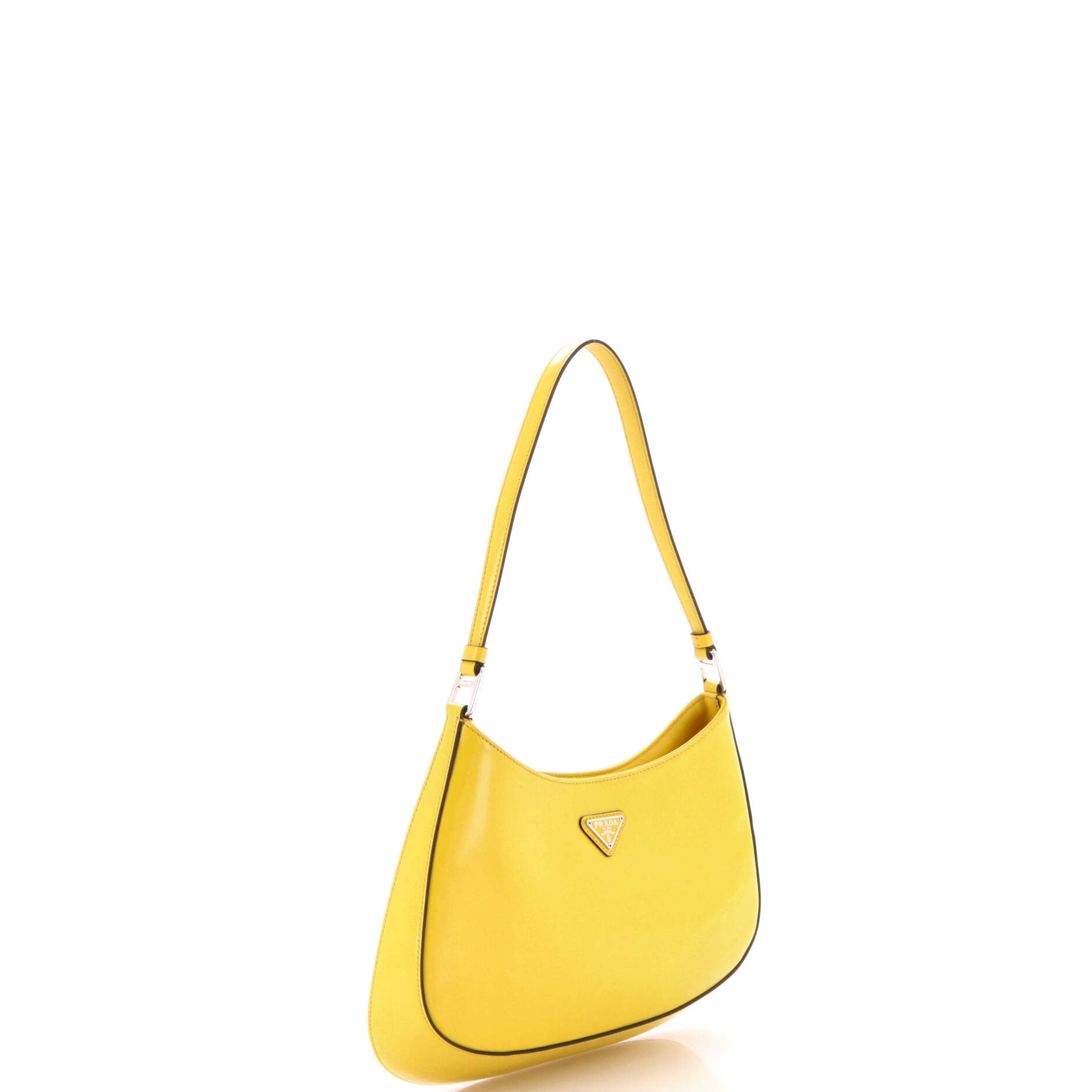 Pre-Loved Prada Cleo Shoulder Bag Spazzolato Leather Medium - Image 2