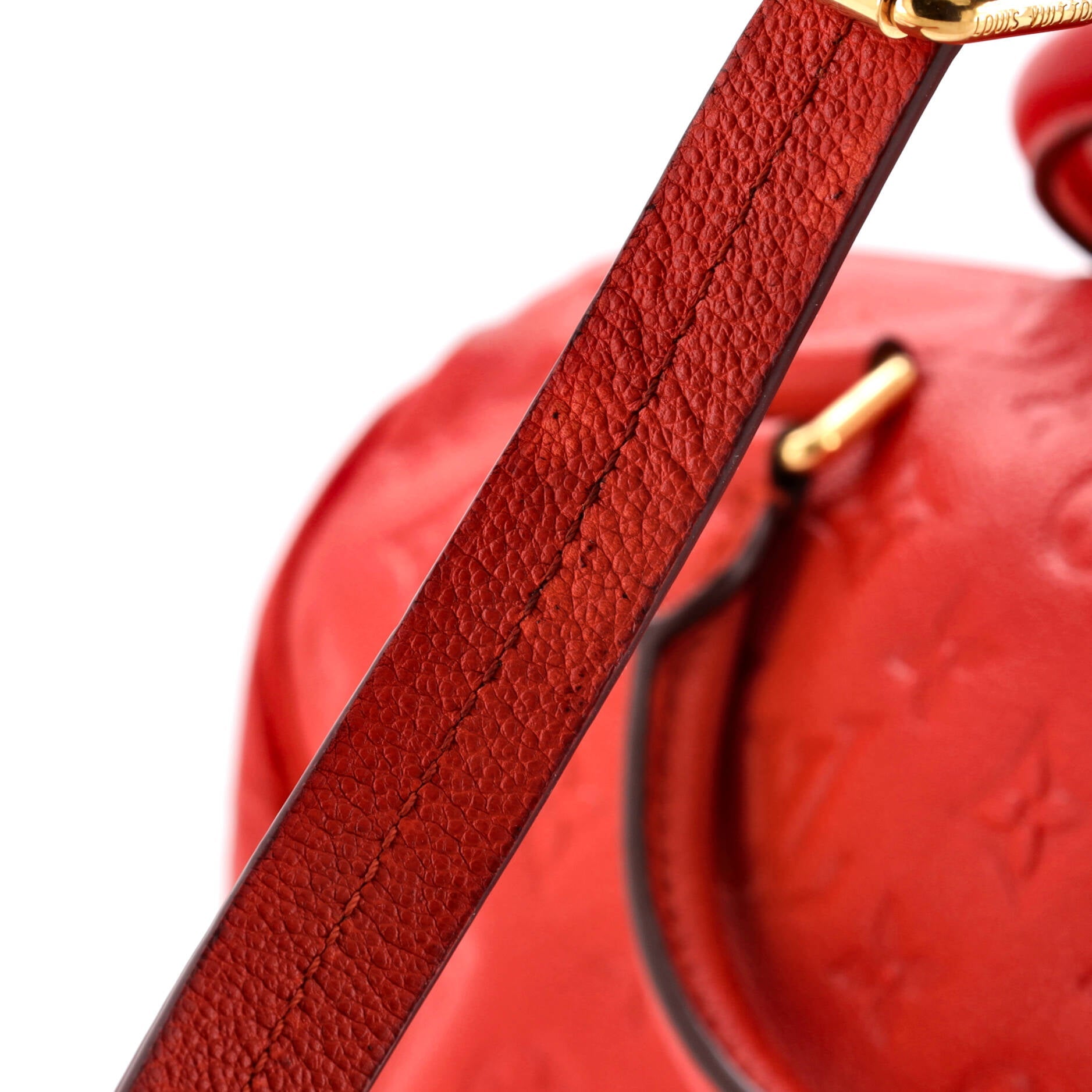 Pre-Loved Louis Vuitton Speedy Bandouliere Bag Monogram Empreinte Leather 30 - Image 7