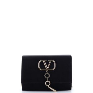 Pre-Loved Valentino VCase Shoulder Bag Leather Small