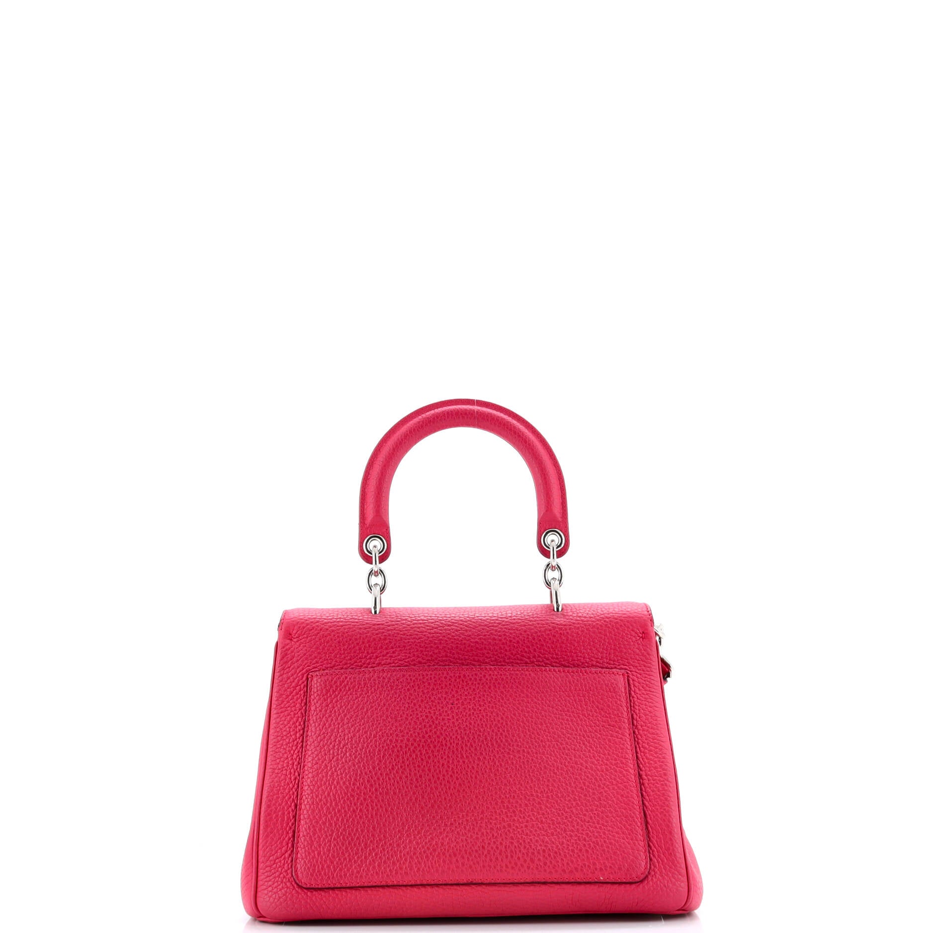 Pre-Loved Christian Dior Be Dior Bag Pebbled Leather Small - Image 3