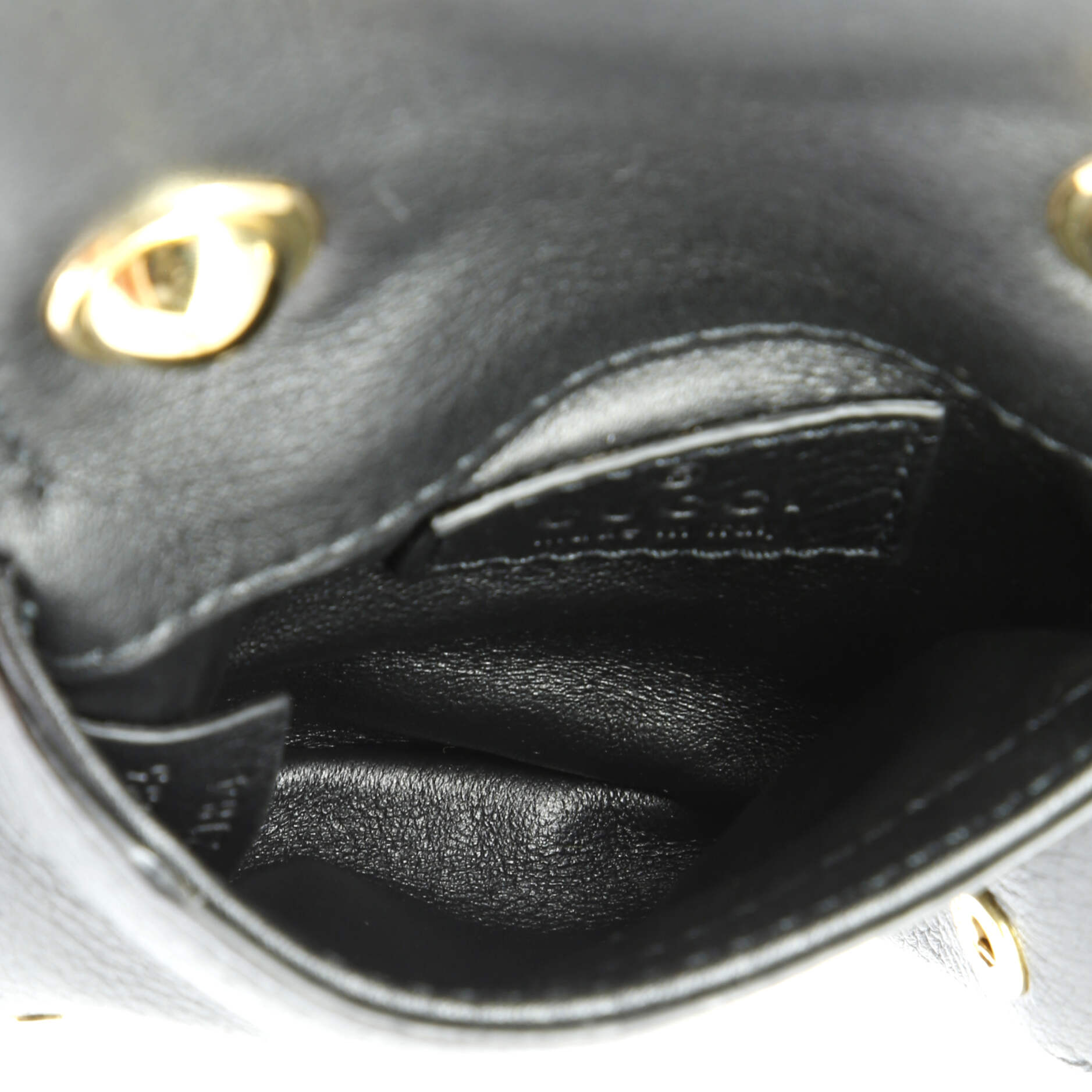 Pre-Loved Gucci Blondie NM Card Case Wallet with Strap Leather - Image 5