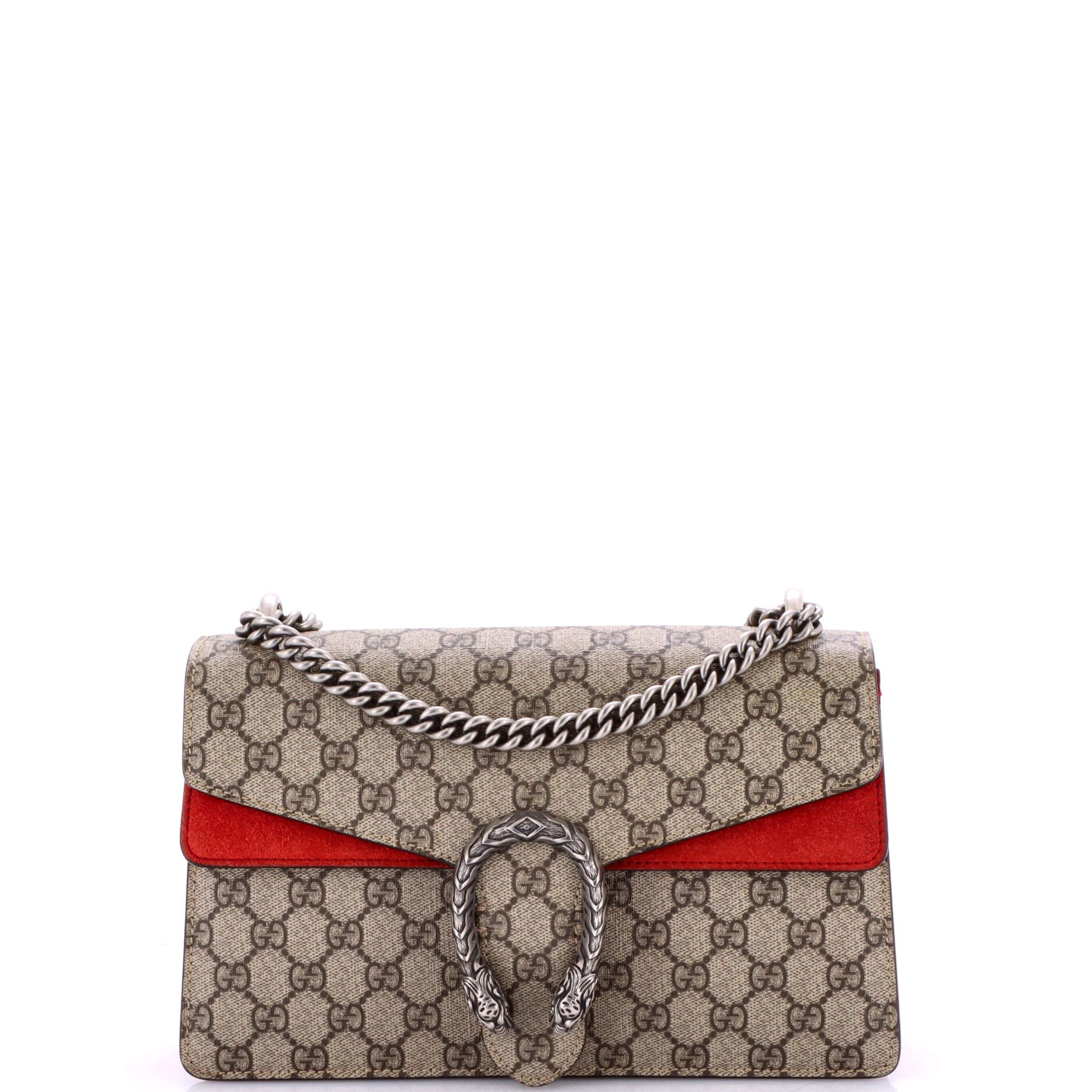 Pre-Loved Gucci Dionysus Bag GG Coated Canvas Small