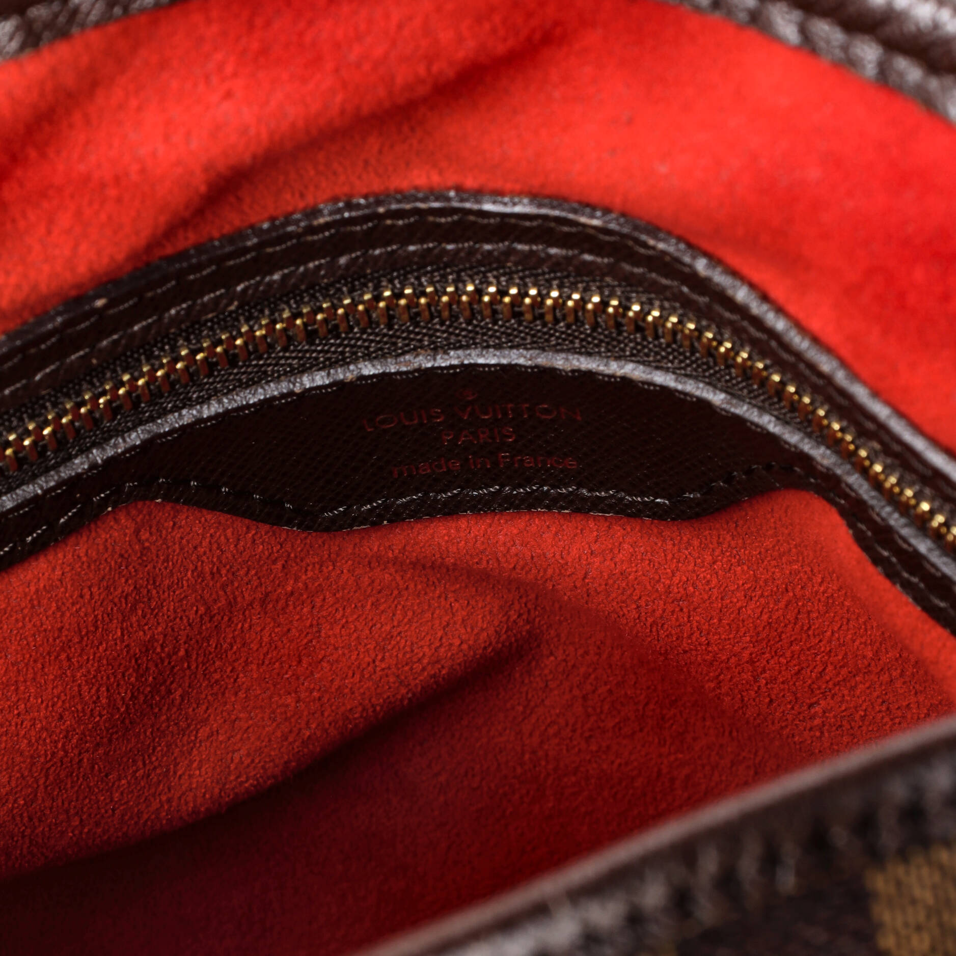 Pre-Loved Louis Vuitton Marais Bucket Bag Damier - Image 7