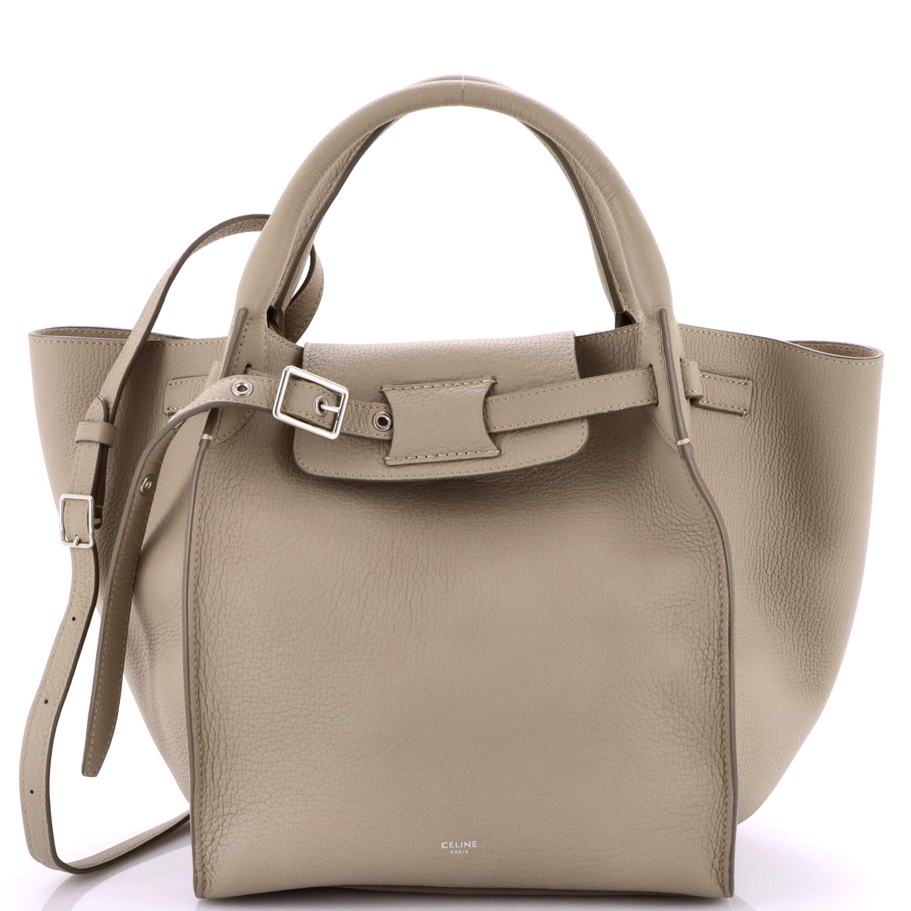 Pre-Loved Celine Big Bag Grained Calfskin Small