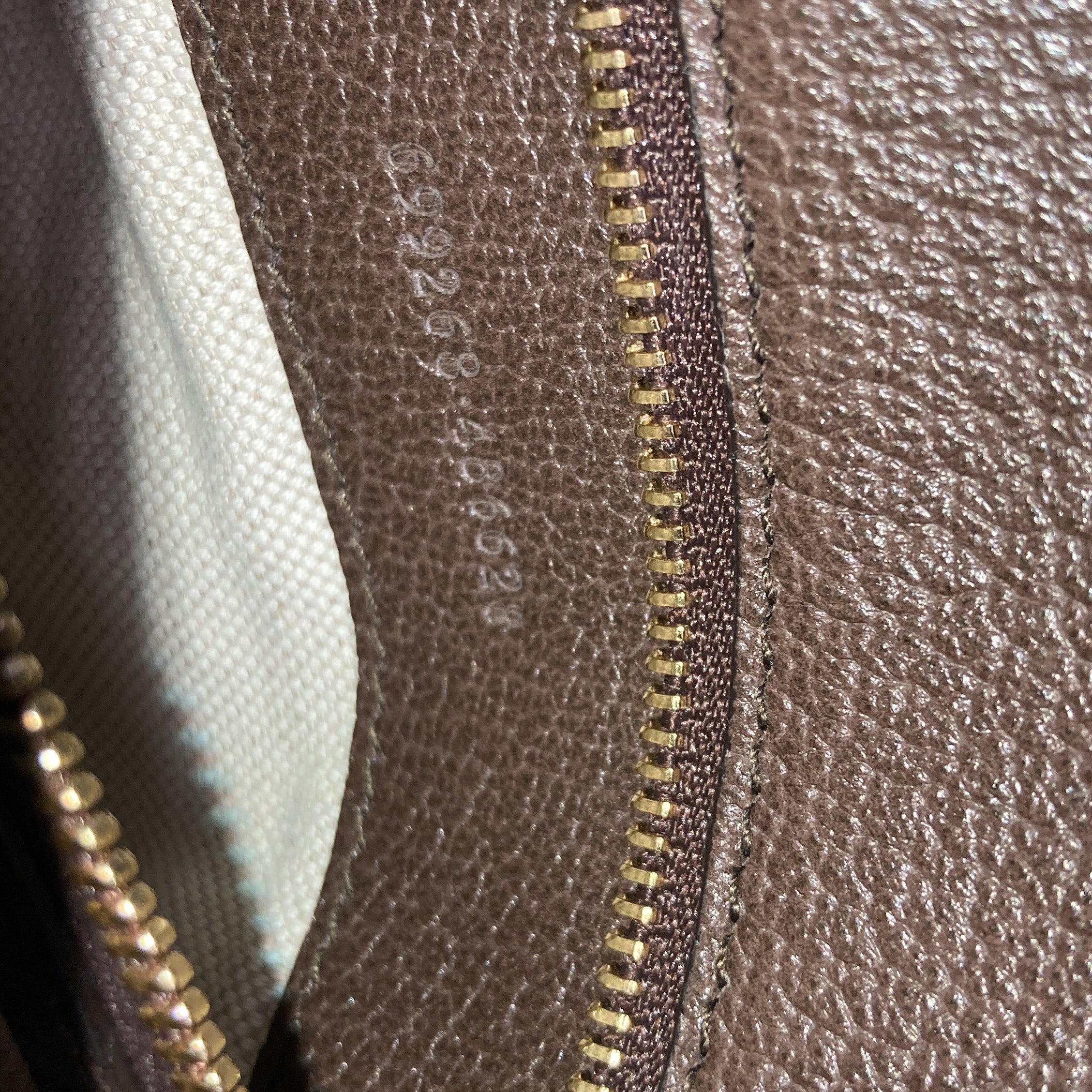 Pre-Loved Gucci Blondie NM Chain Flap Bag GG Coated Canvas Small - Image 6