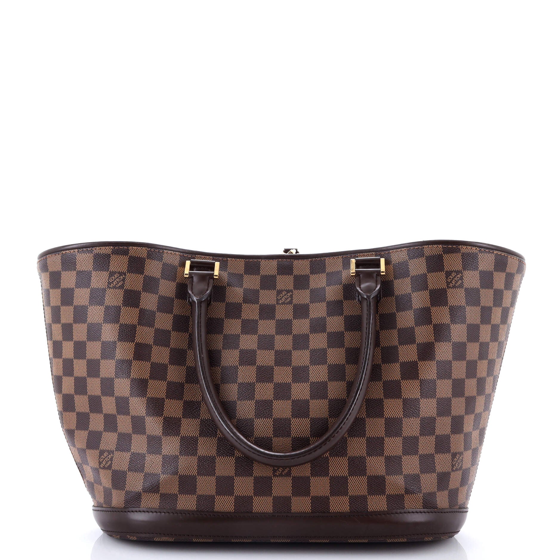 Pre-Loved Louis Vuitton Manosque Handbag Damier GM - Image 3