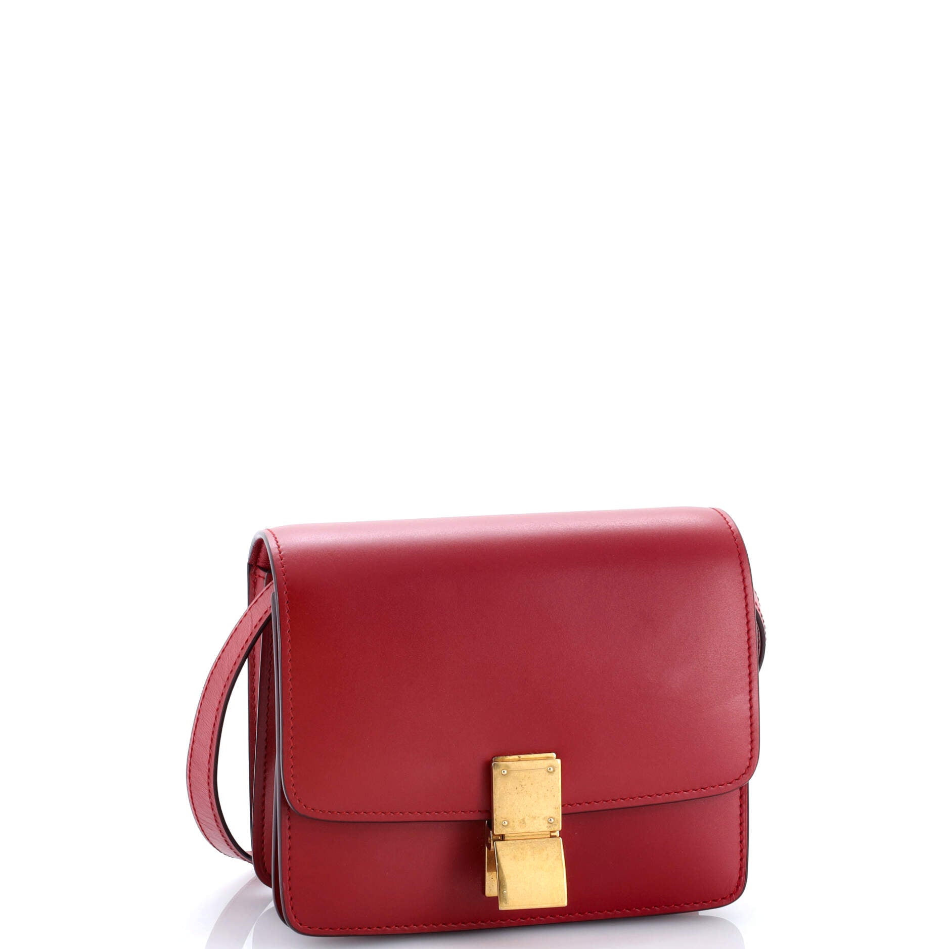 Pre-Loved Celine Classic Box Bag Smooth Leather Small - Image 2