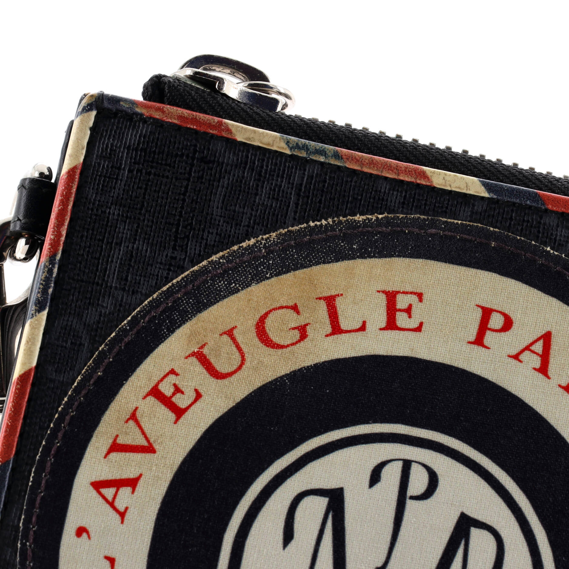 Pre-Loved Gucci Night Courrier Pouch GG Coated Canvas with Applique - Image 7