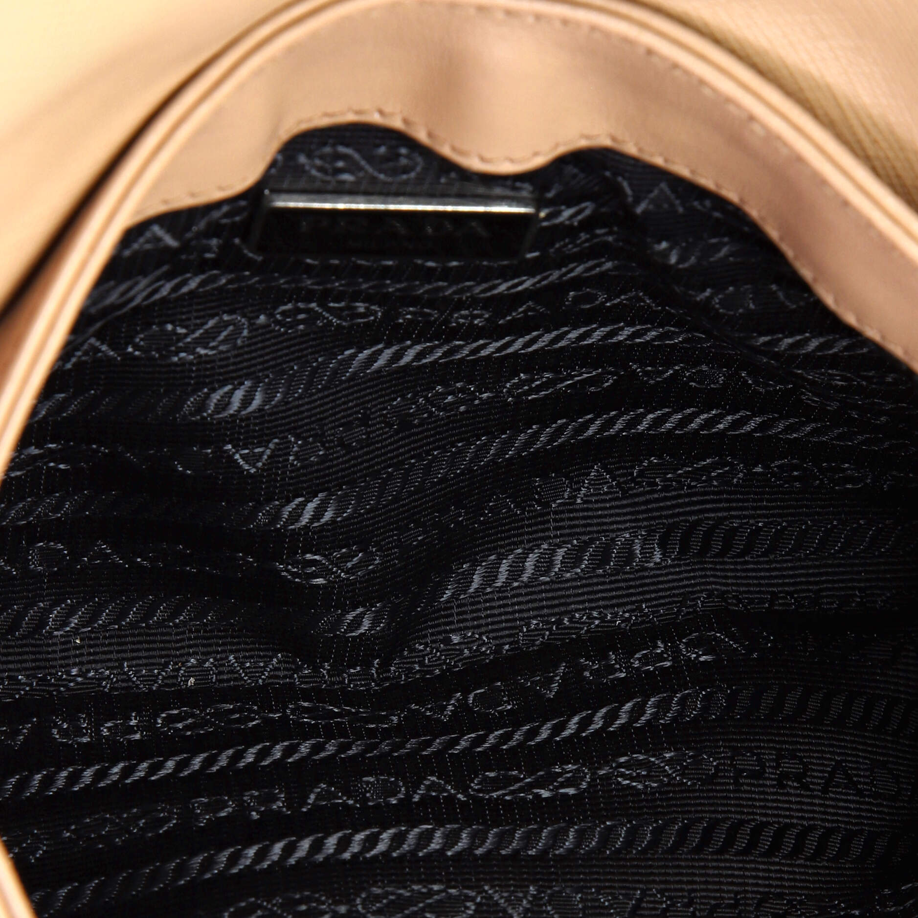 Pre-Loved Prada Chain Flap Crossbody Bag Saffiano and Soft Calf Small - Image 5