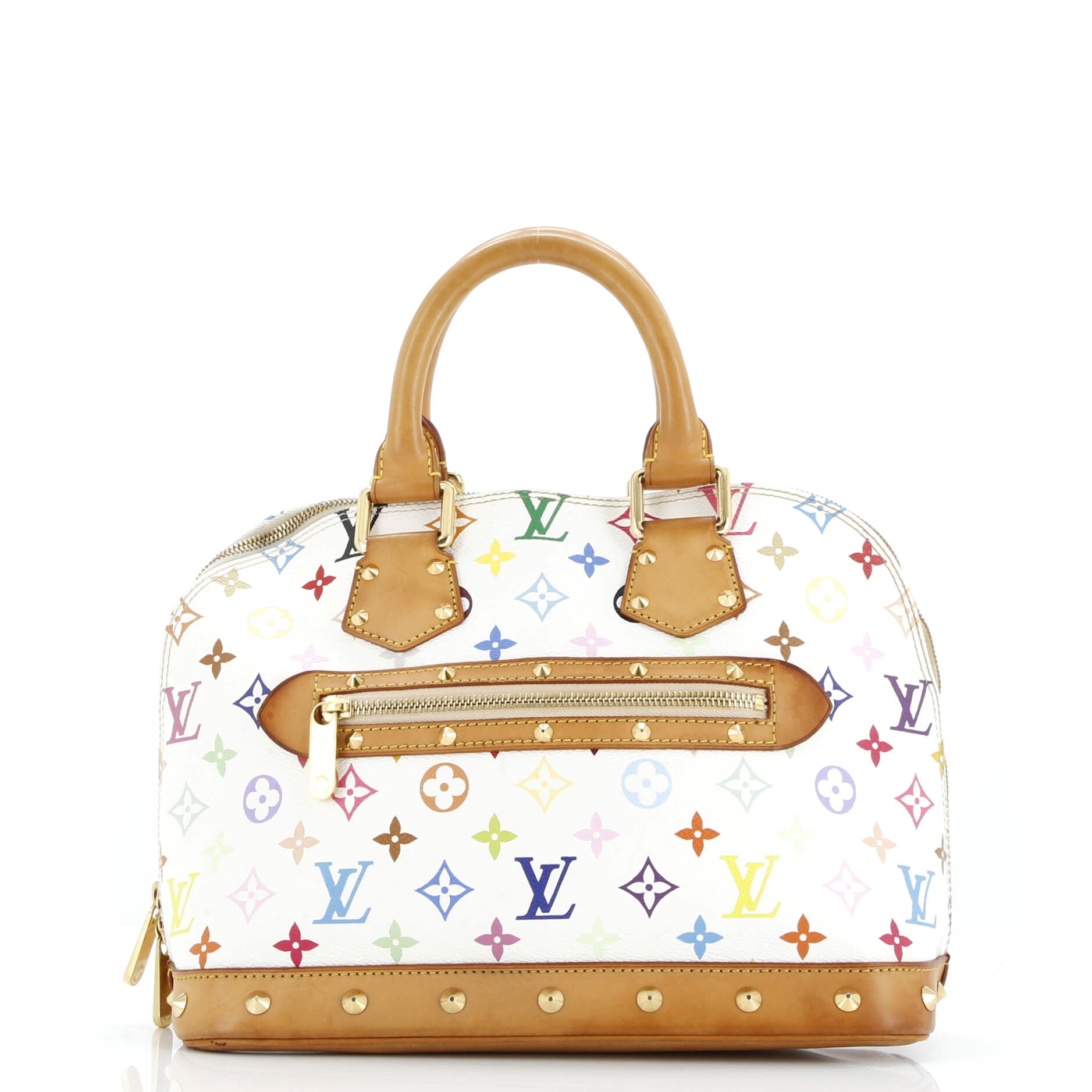Pre-Loved Louis Vuitton Alma Handbag Monogram Multicolor PM