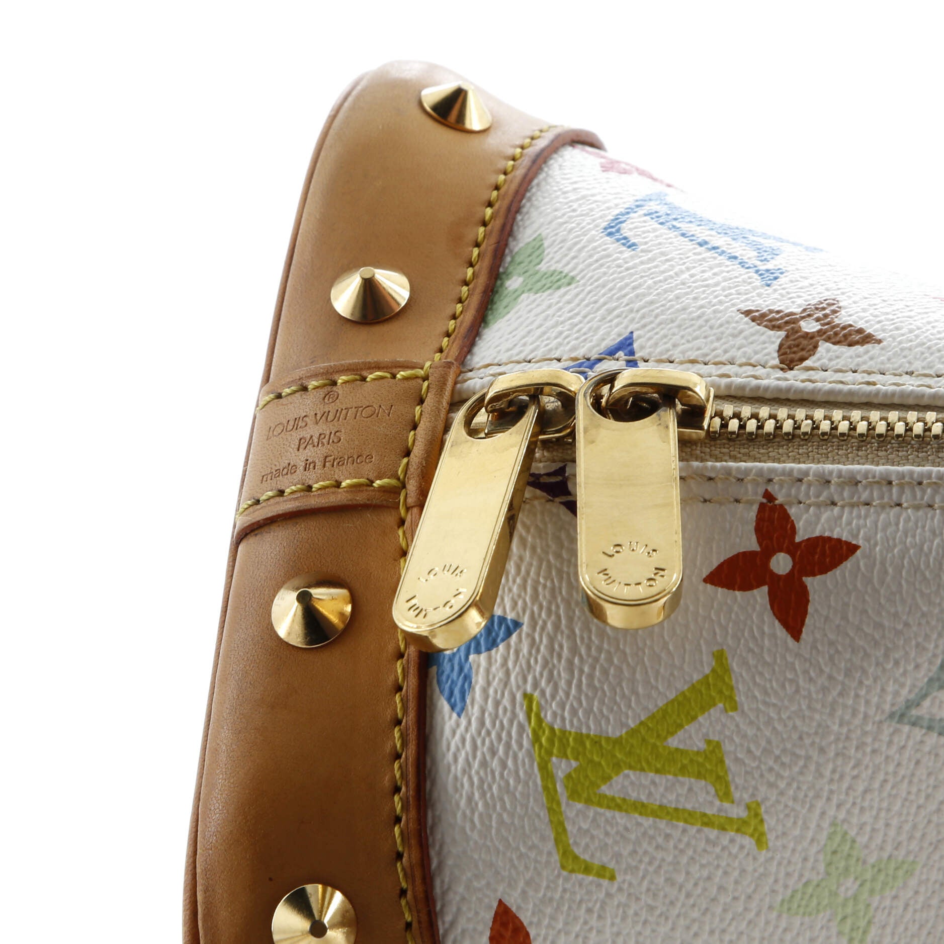 Pre-Loved Louis Vuitton Alma Handbag Monogram Multicolor PM - Image 7