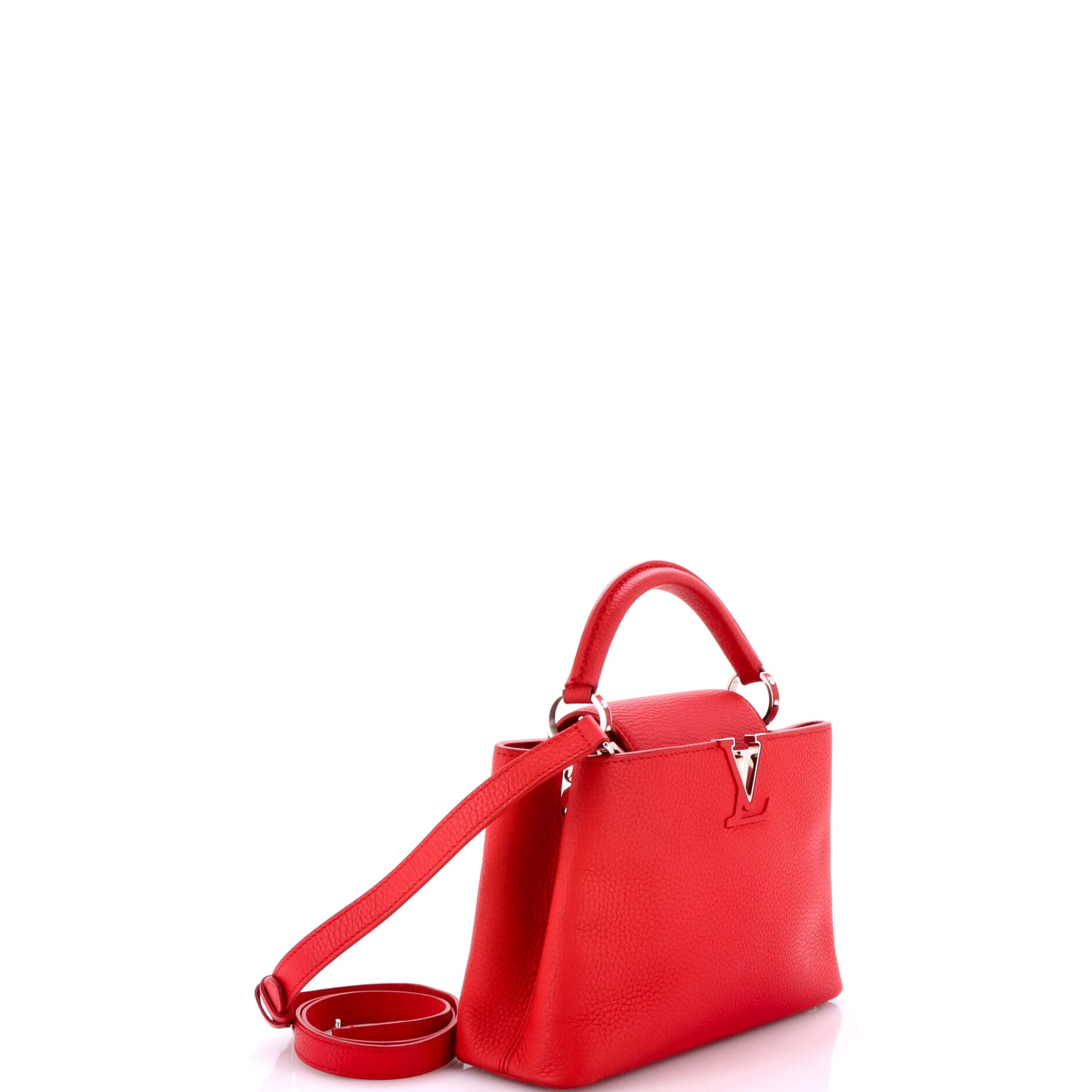 Pre-Loved Louis Vuitton Capucines Bag Leather BB - Image 2