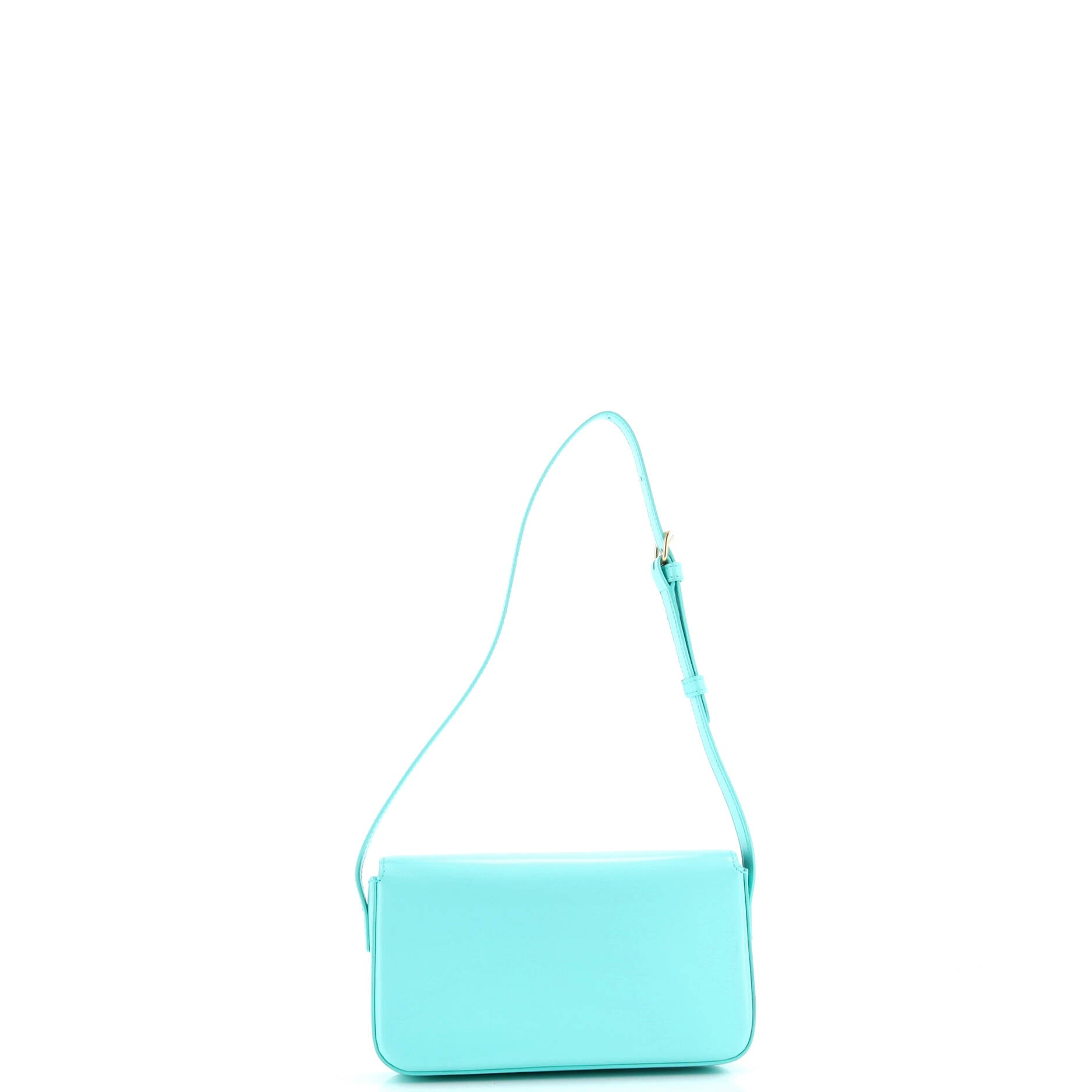 Pre-Loved Celine Triomphe East-West Shoulder Bag Smooth Calfskin - Image 3