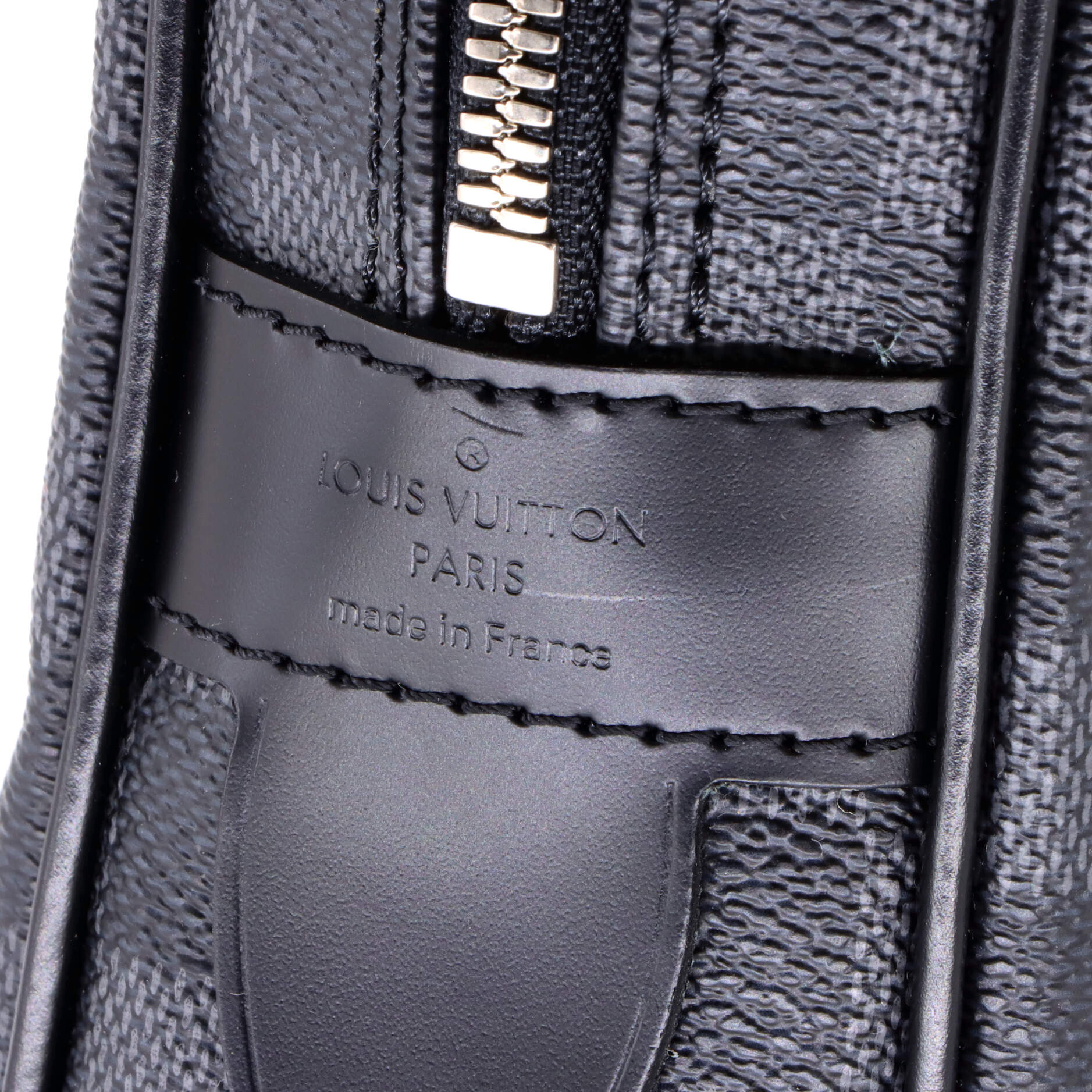 Pre-Loved Louis Vuitton Porte-Documents Voyage Briefcase Damier Graphite - Image 6