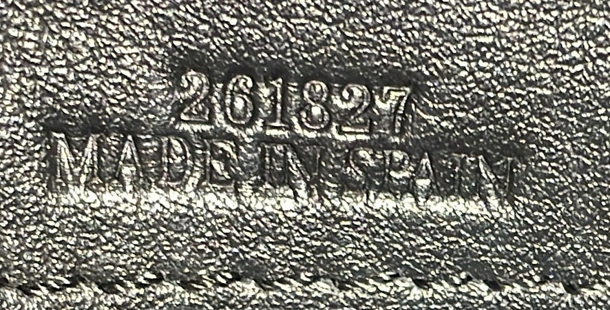 Pre-Loved Loewe Hammock Bag Leather and Tweed Small - Image 7