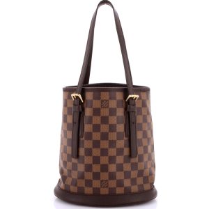 Pre-Loved Louis Vuitton Marais Bucket Bag Damier