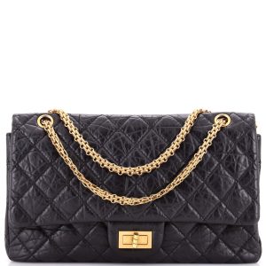 Pre-Loved Chanel Reissue 2.55 Flap Bag Quilted Aged Calfskin 227