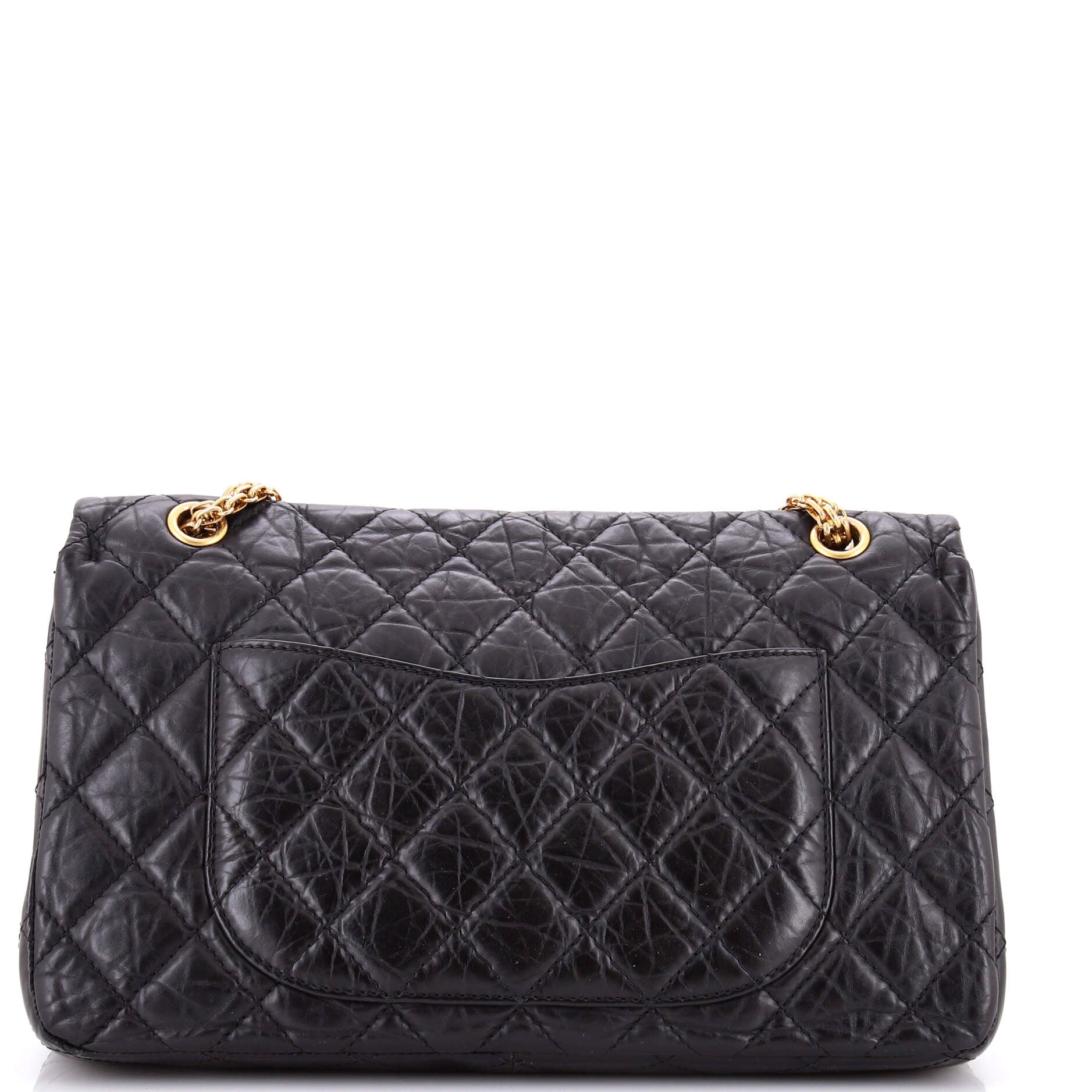 Pre-Loved Chanel Reissue 2.55 Flap Bag Quilted Aged Calfskin 227 - Image 3