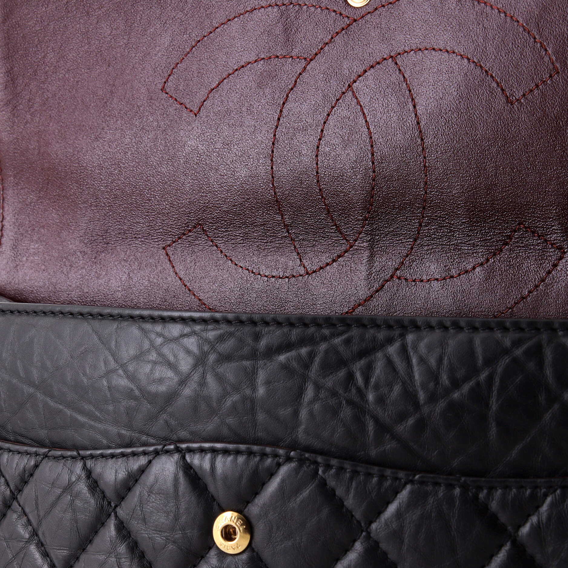 Pre-Loved Chanel Reissue 2.55 Flap Bag Quilted Aged Calfskin 227 - Image 7