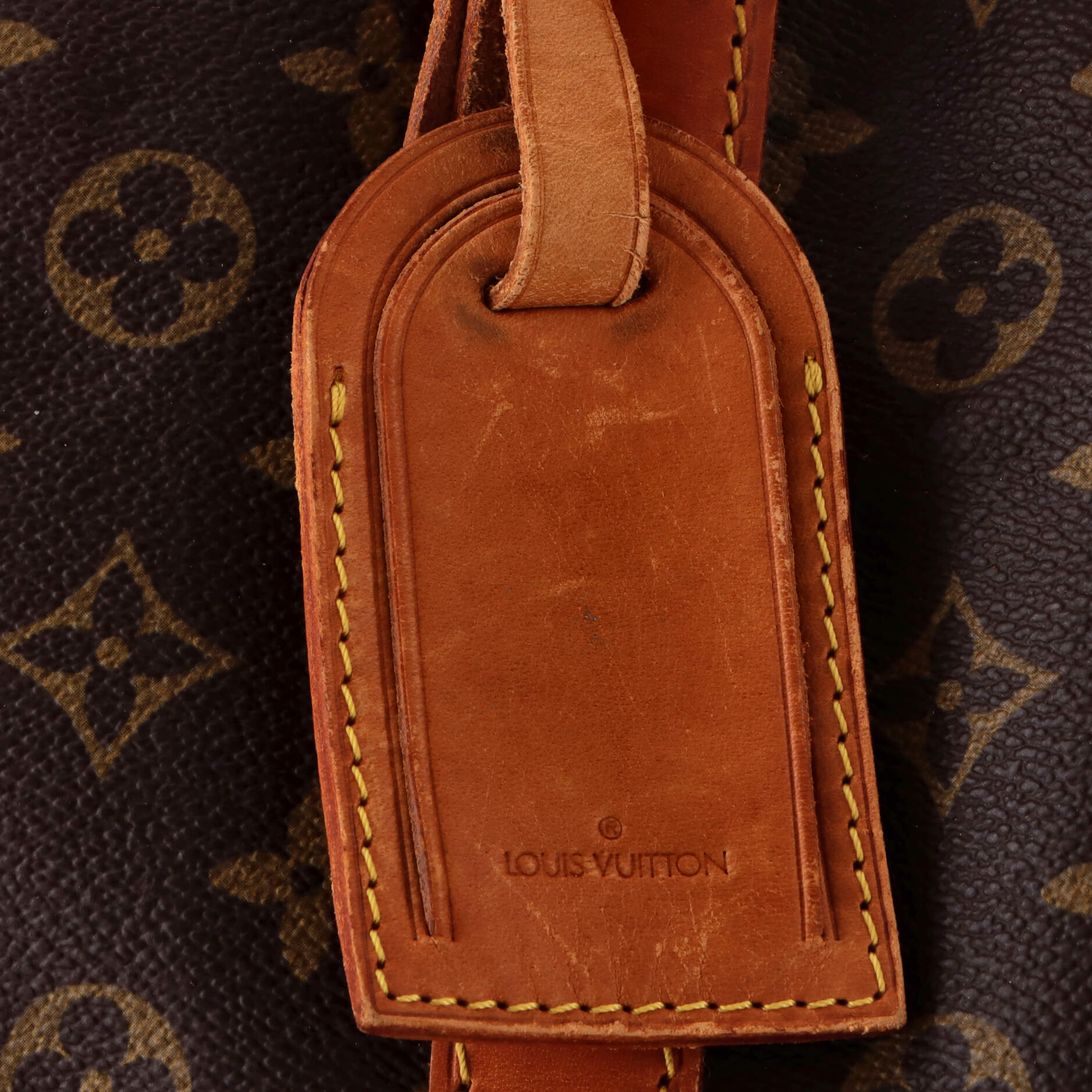 Pre-Loved Louis Vuitton Keepall Bandouliere Bag Monogram Canvas 60 - Image 7