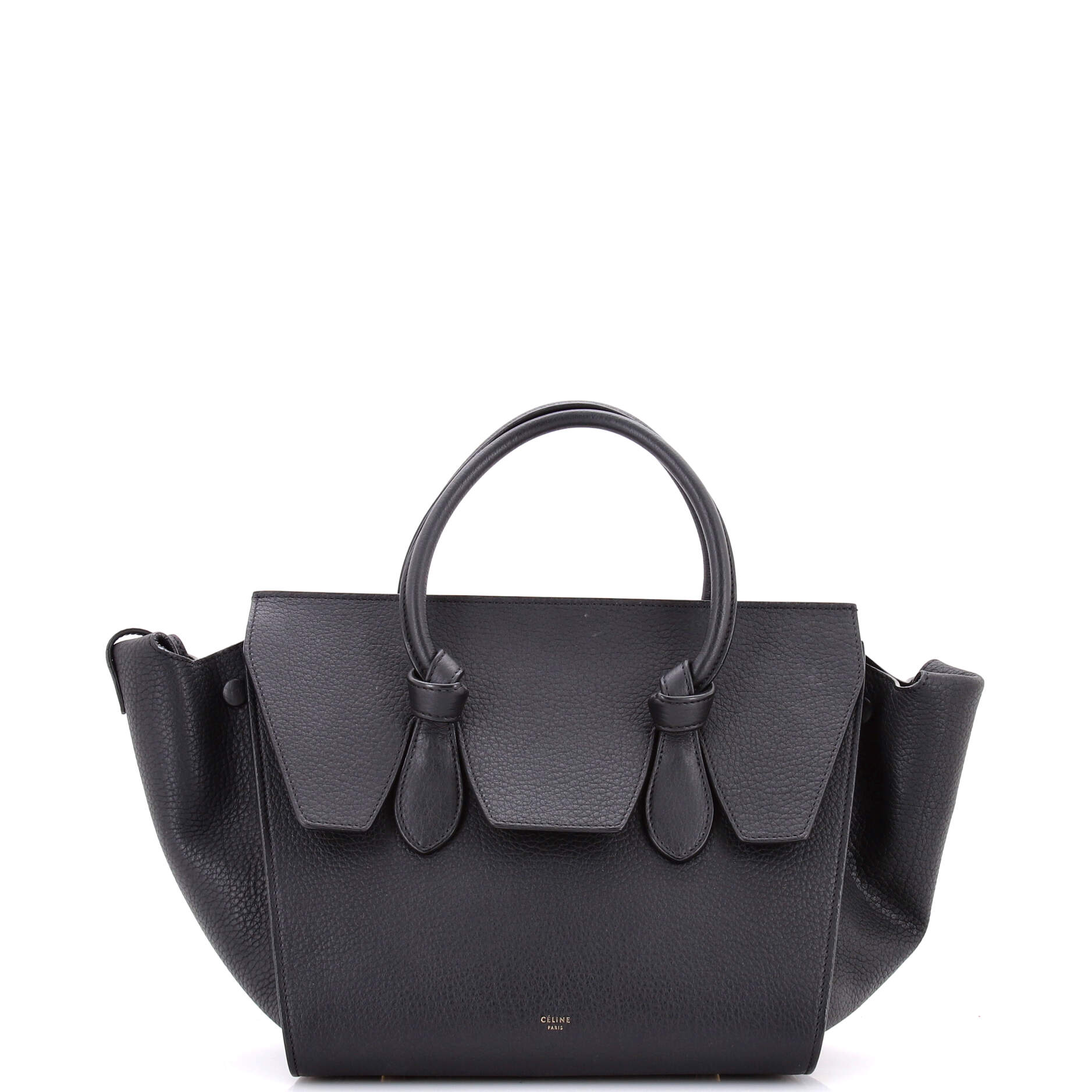 Pre-Loved Celine Tie Knot Tote Grainy Leather Small