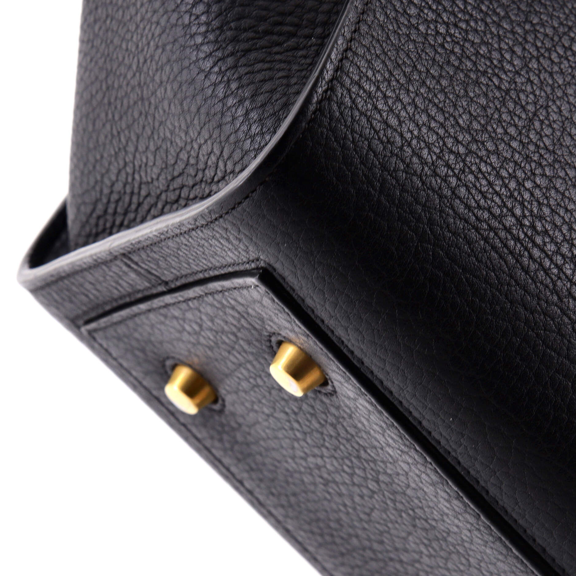 Pre-Loved Celine Tie Knot Tote Grainy Leather Small - Image 7