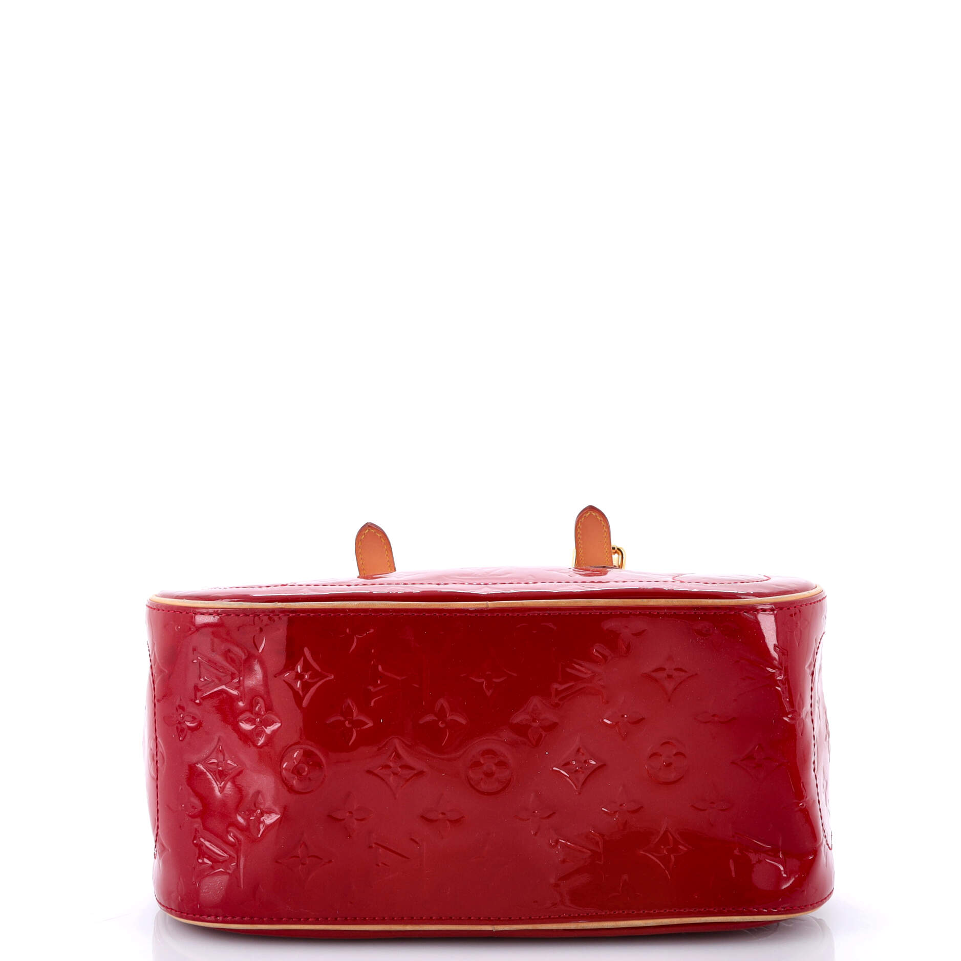 Pre-Loved Louis Vuitton Summit Drive Handbag Monogram Vernis - Image 4