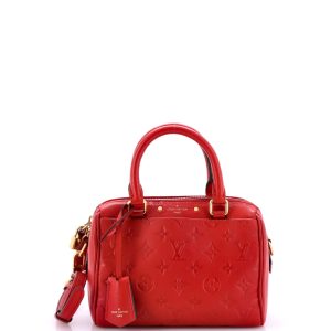 Pre-Loved Louis Vuitton Speedy Bandouliere NM Bag Monogram Empreinte Leather 20