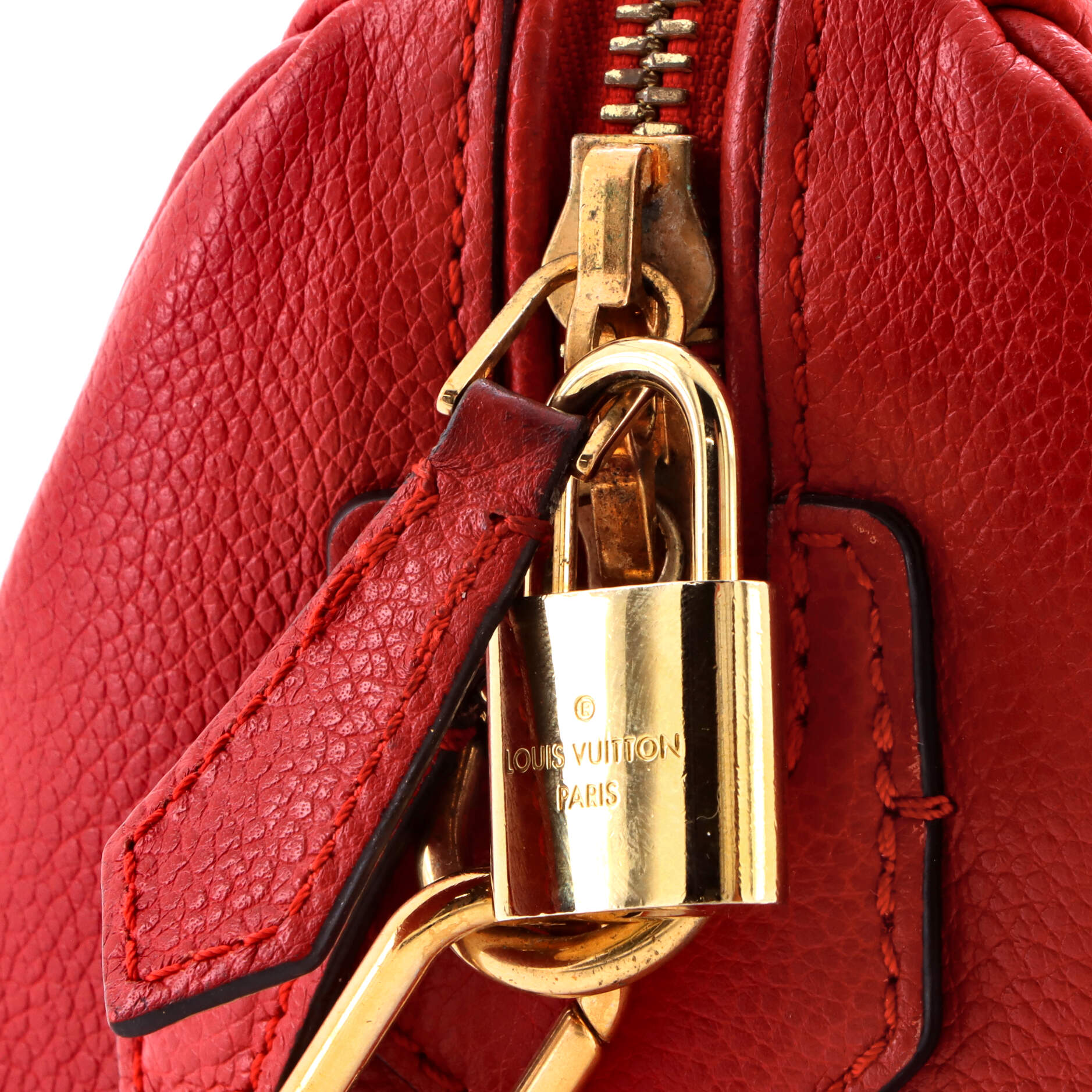 Pre-Loved Louis Vuitton Speedy Bandouliere NM Bag Monogram Empreinte Leather 20 - Image 6