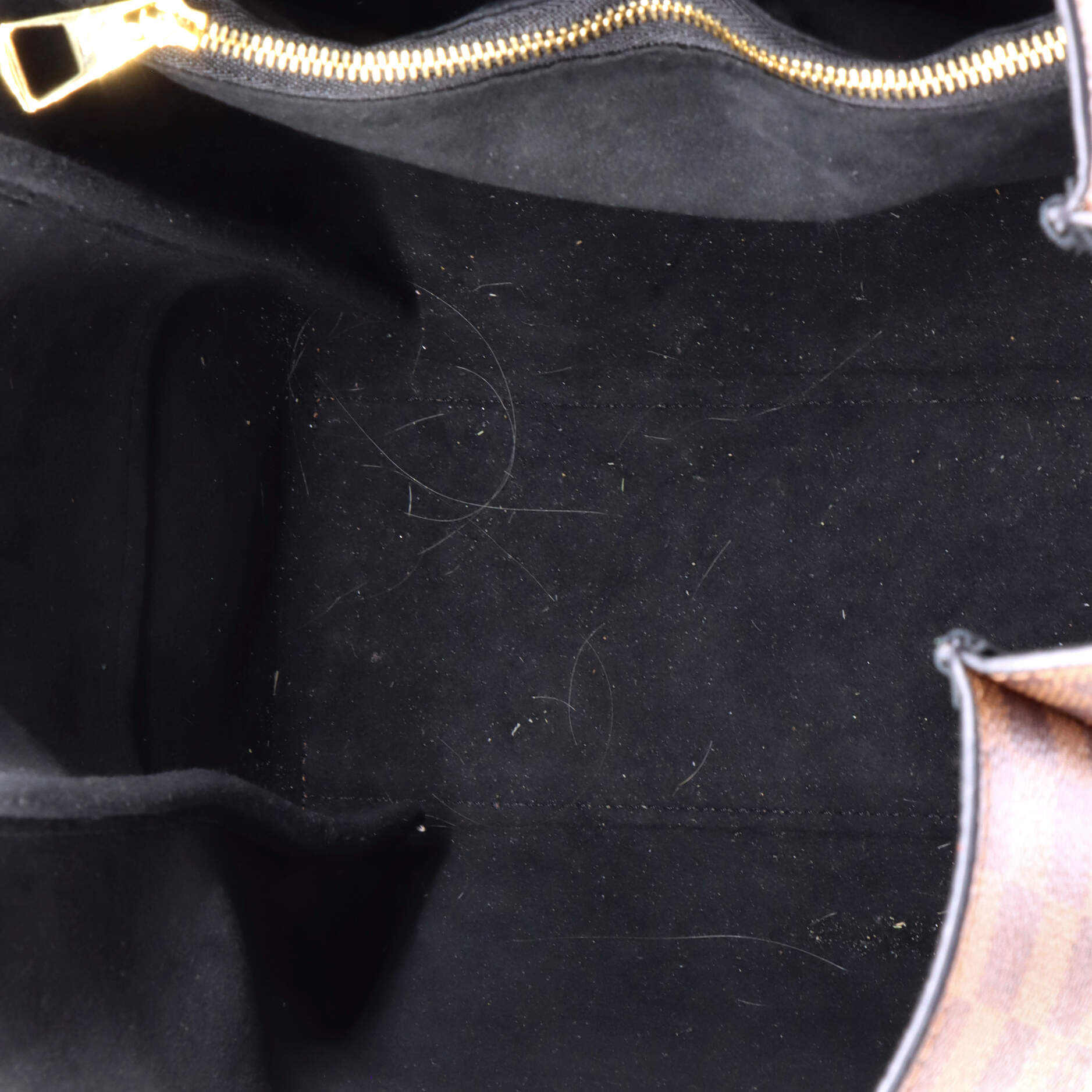 Pre-Loved Louis Vuitton Belmont Tote Damier MM - Image 6